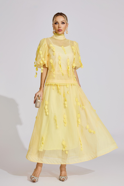 Lynn Yellow Resort Two Piece Set