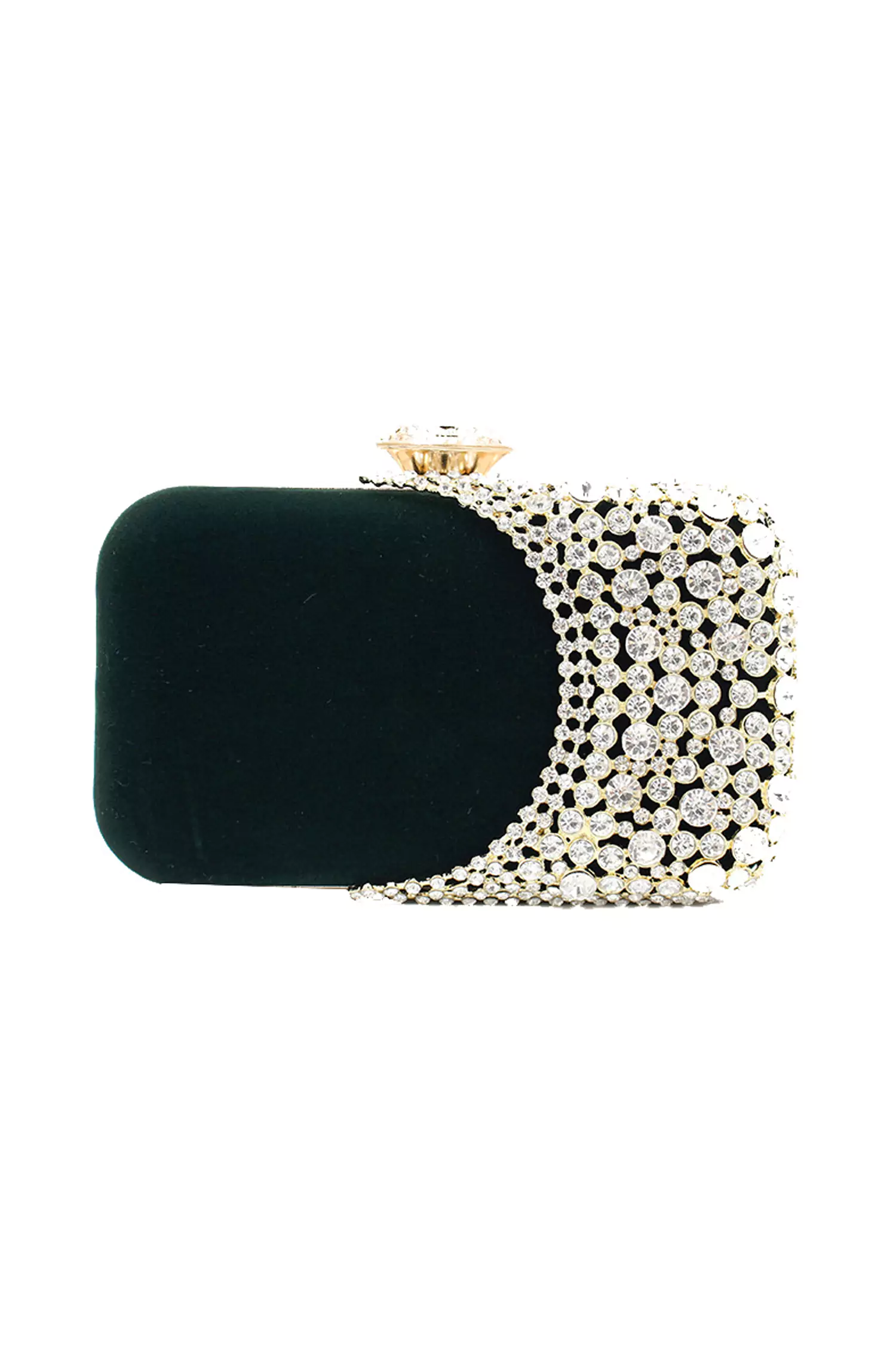 Malcolm Green Diamond Embellished Bag