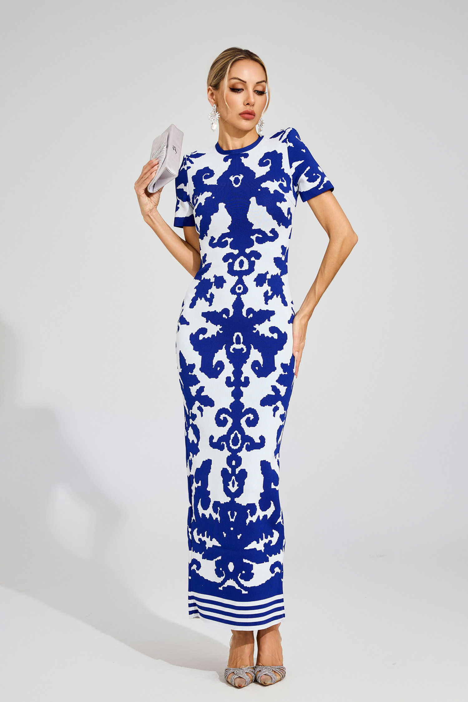 Hart Blue Bandage Dress