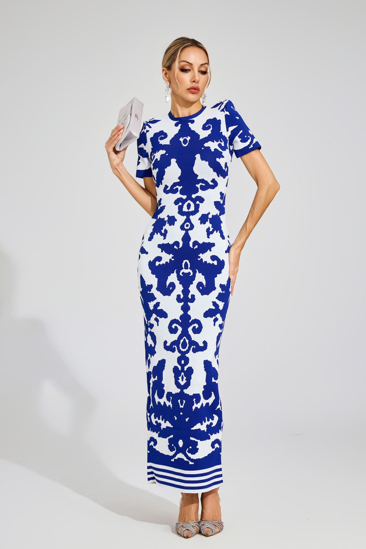 Hart Blue Bandage Dress