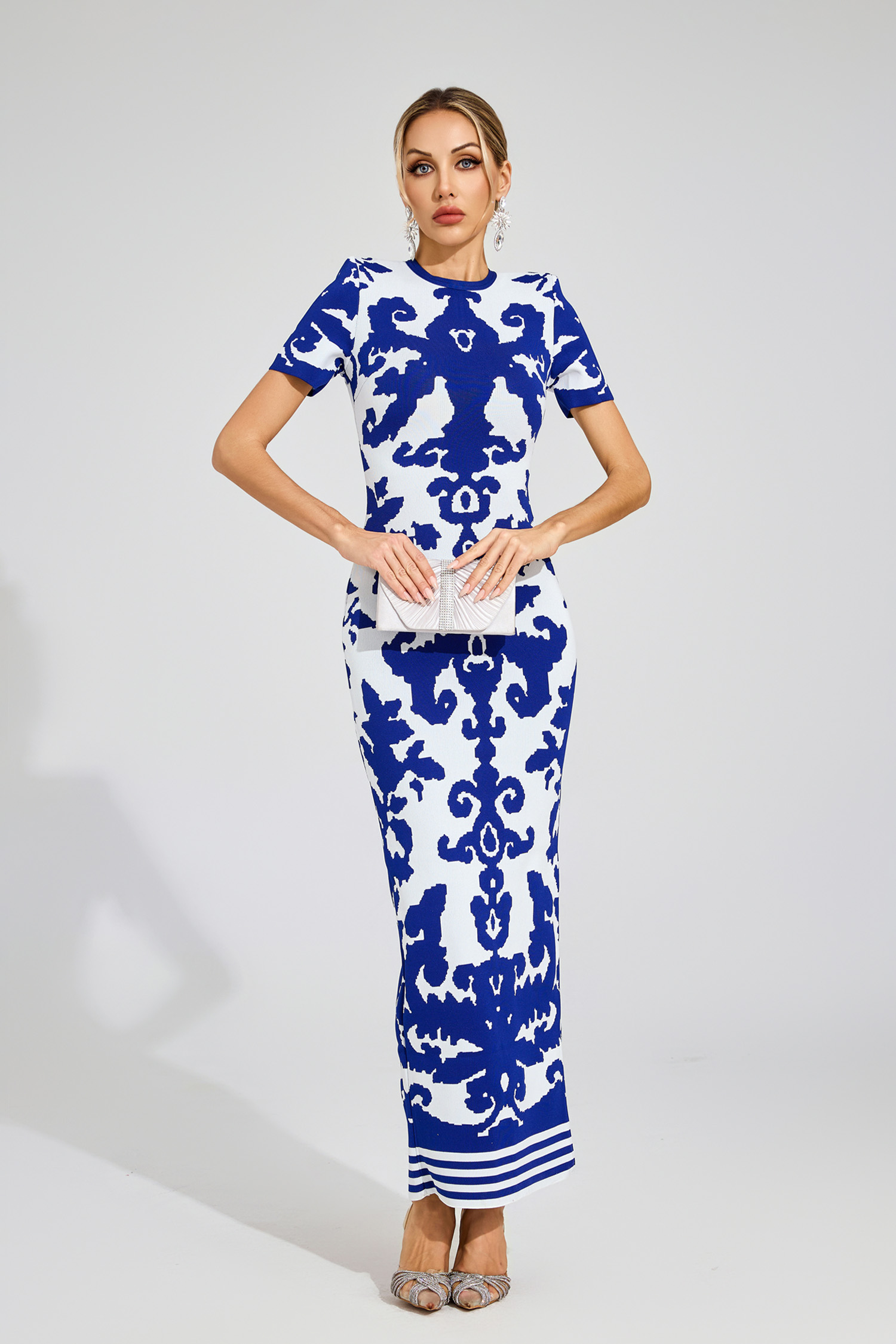 Hart Blue Bandage Dress