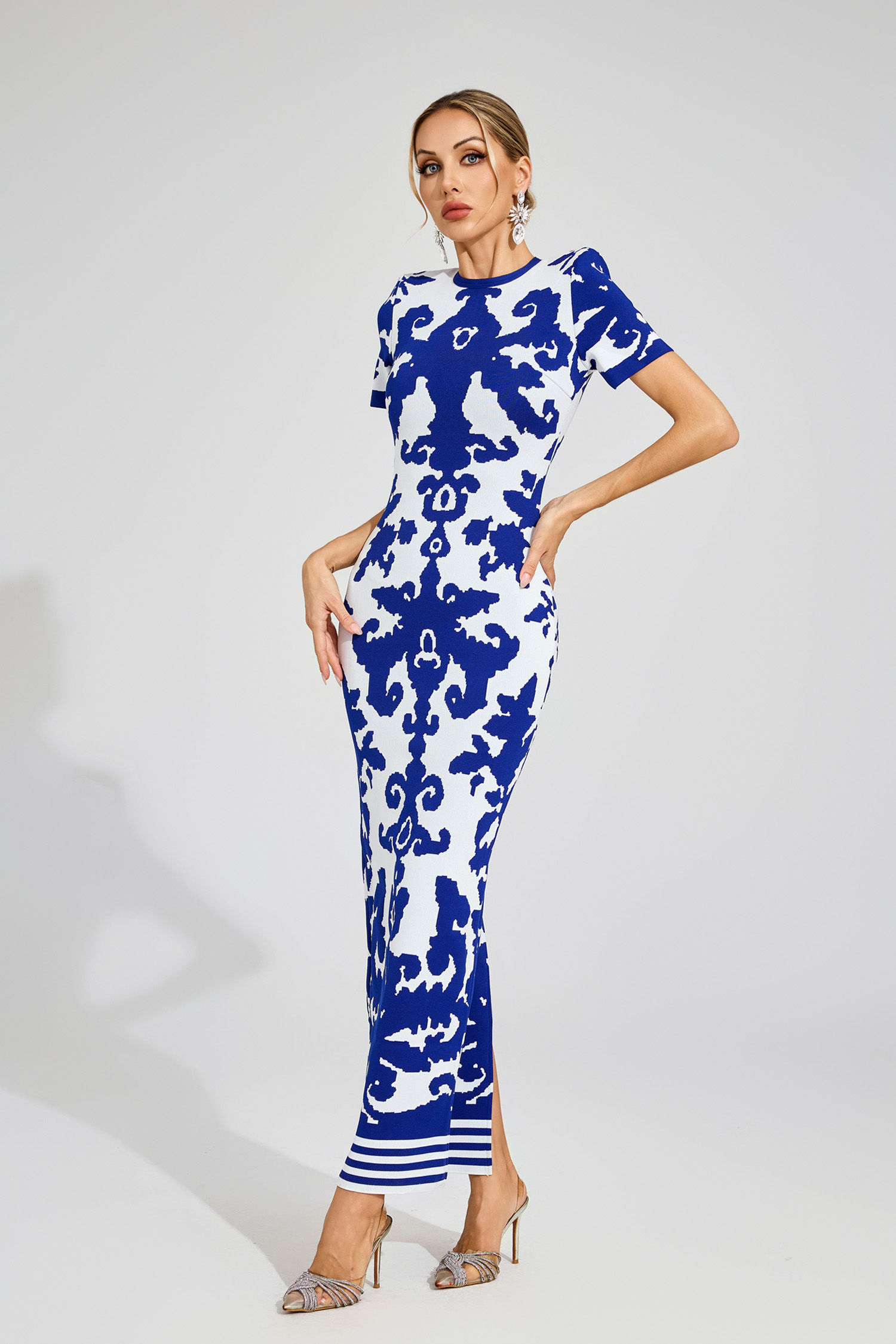 Hart Blue Bandage Dress