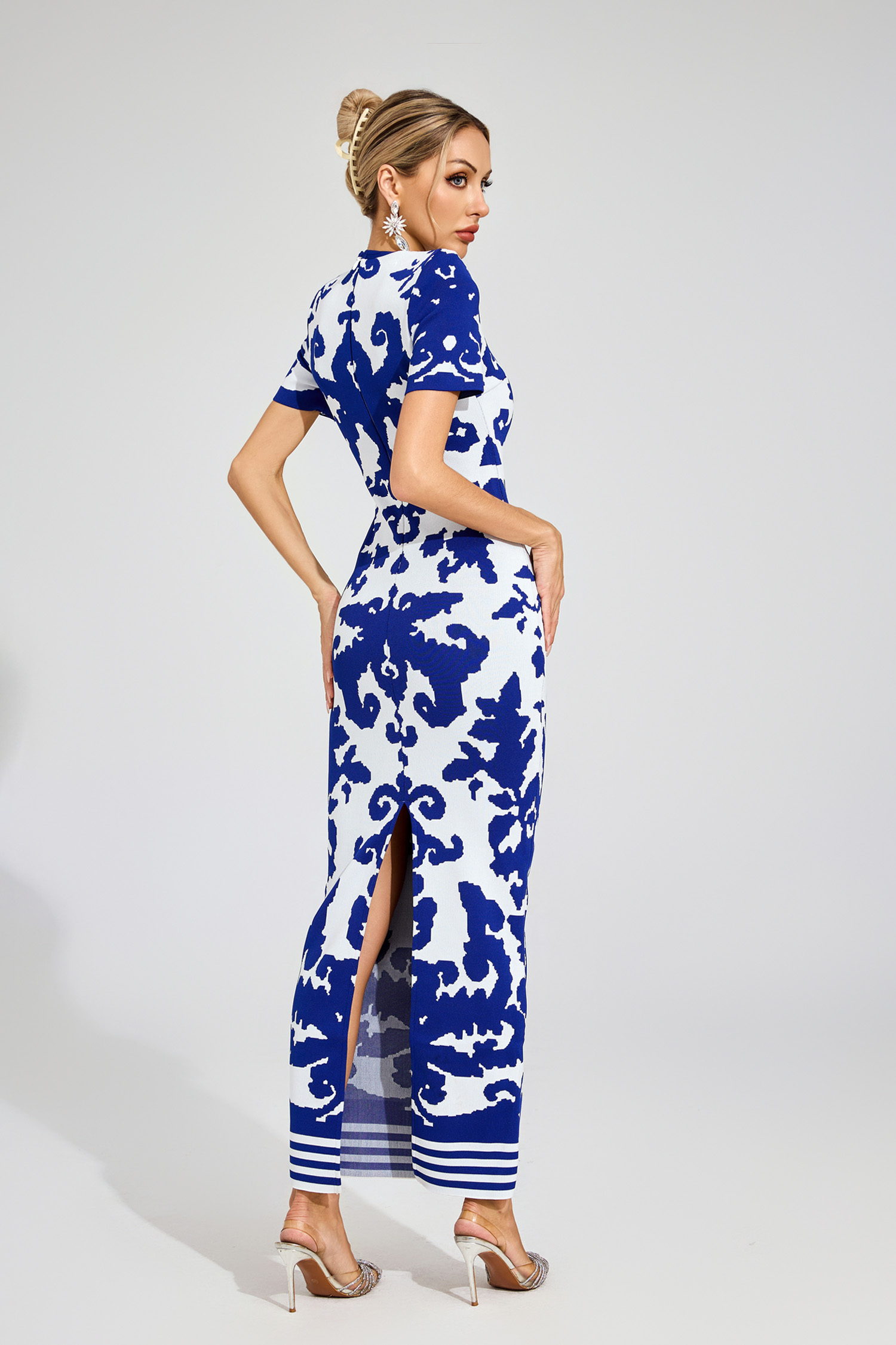 Hart Blue Bandage Dress