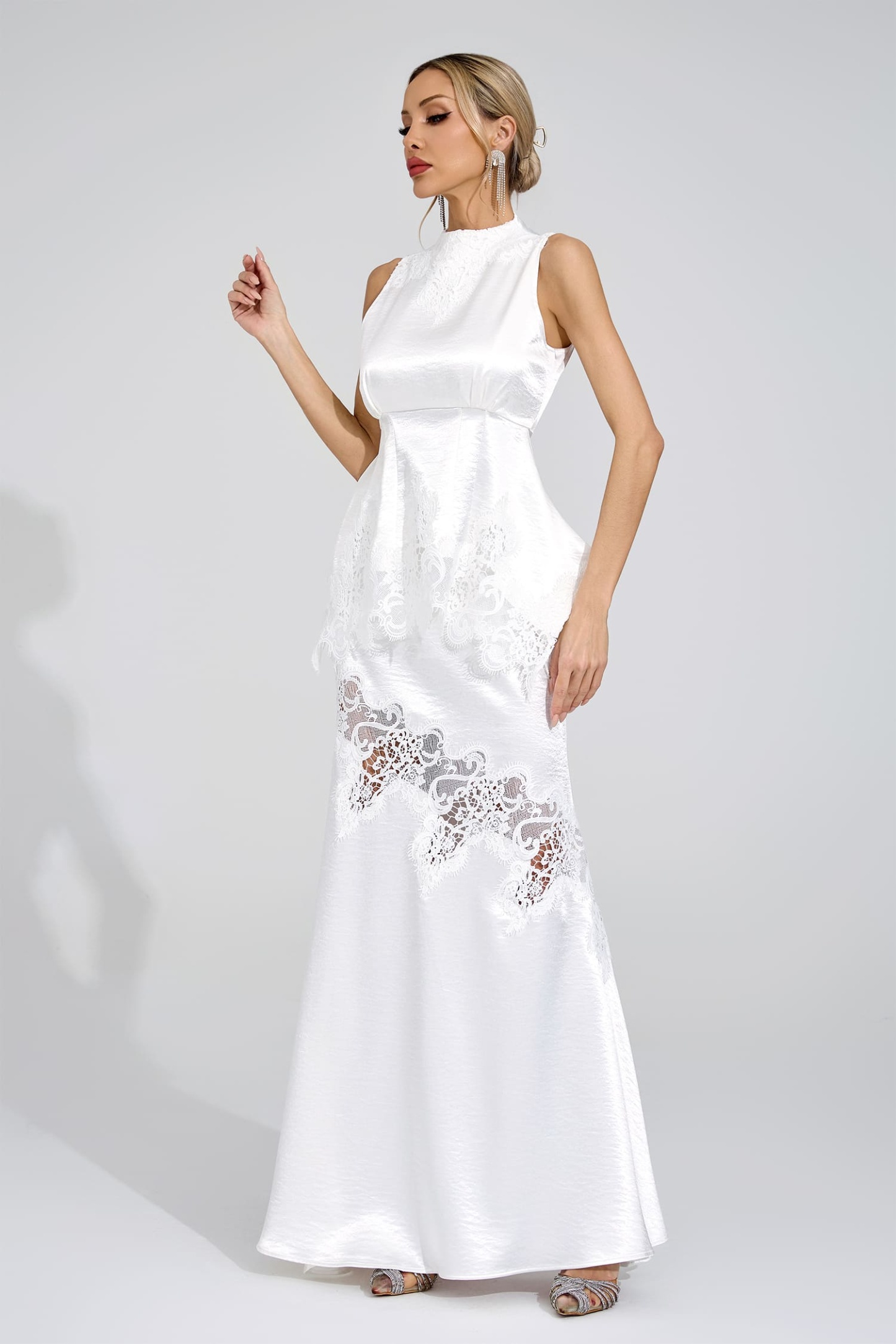 Gunilla White Two-Piece Set