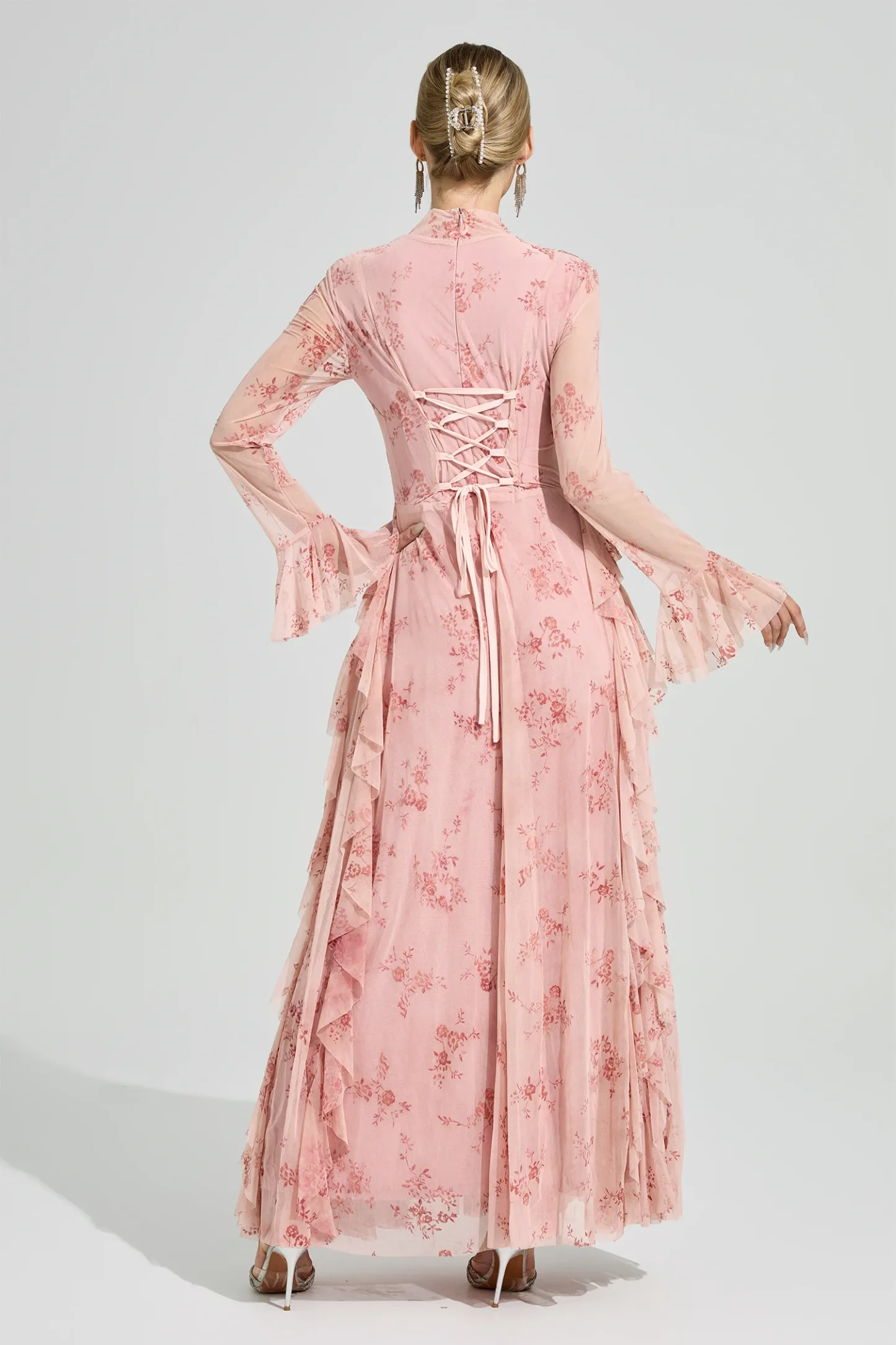 Copernicus Pink Prom Dress
