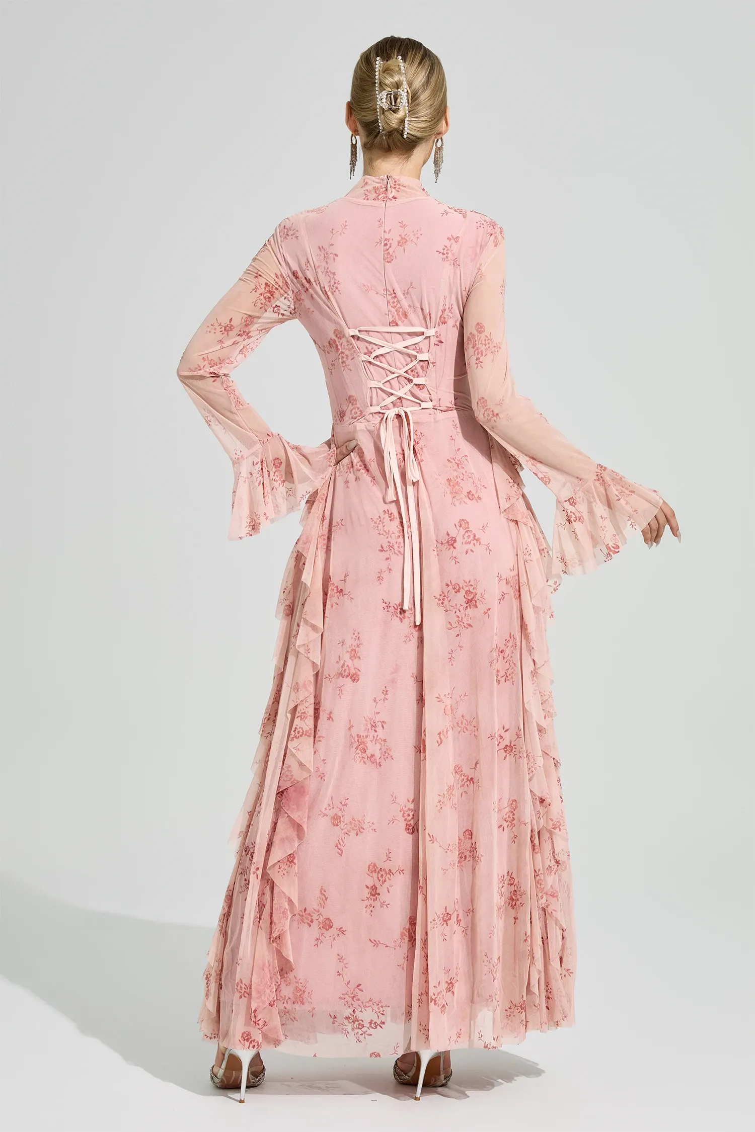 Copernicus Pink Prom Dress