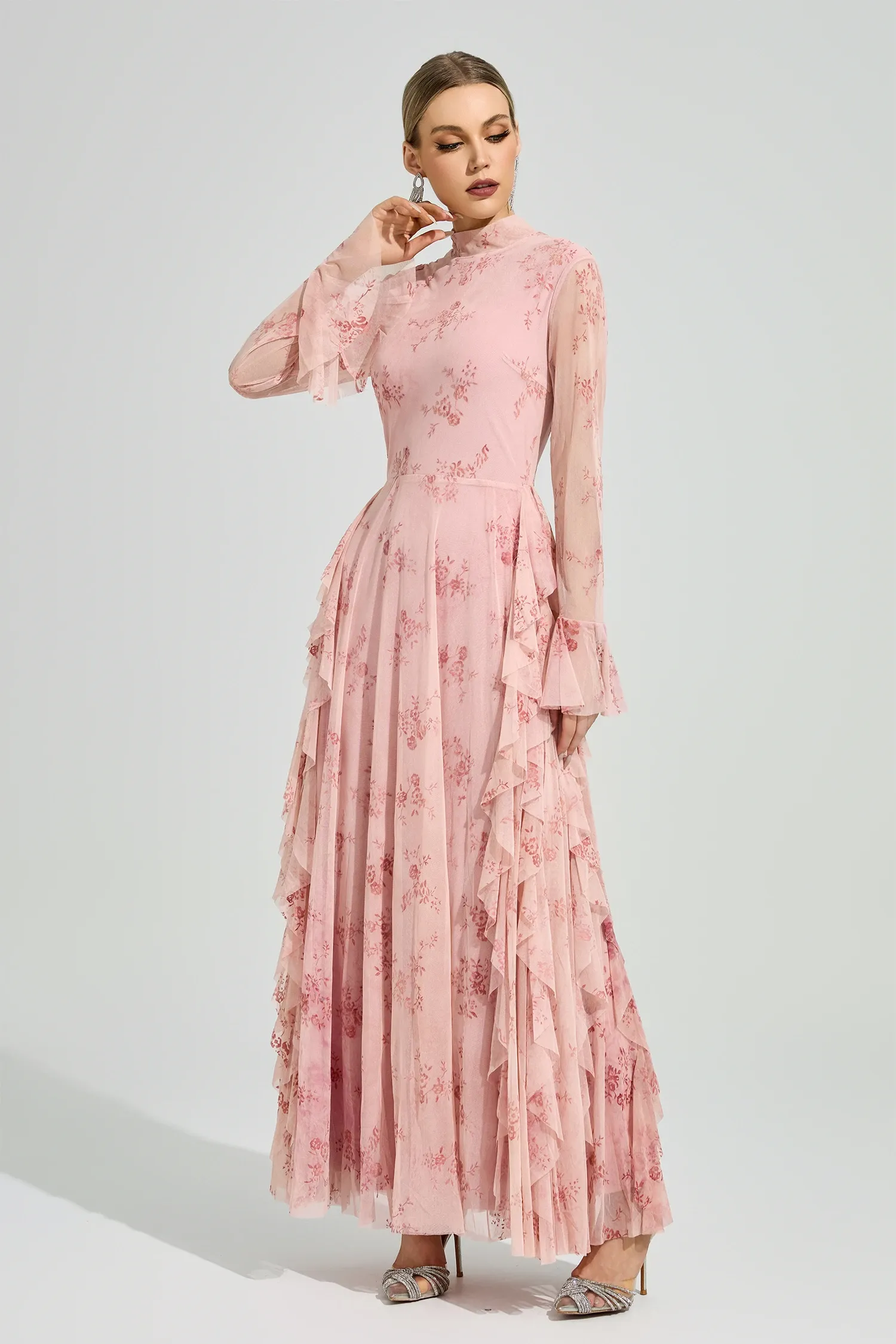 Copernicus Pink Prom Dress