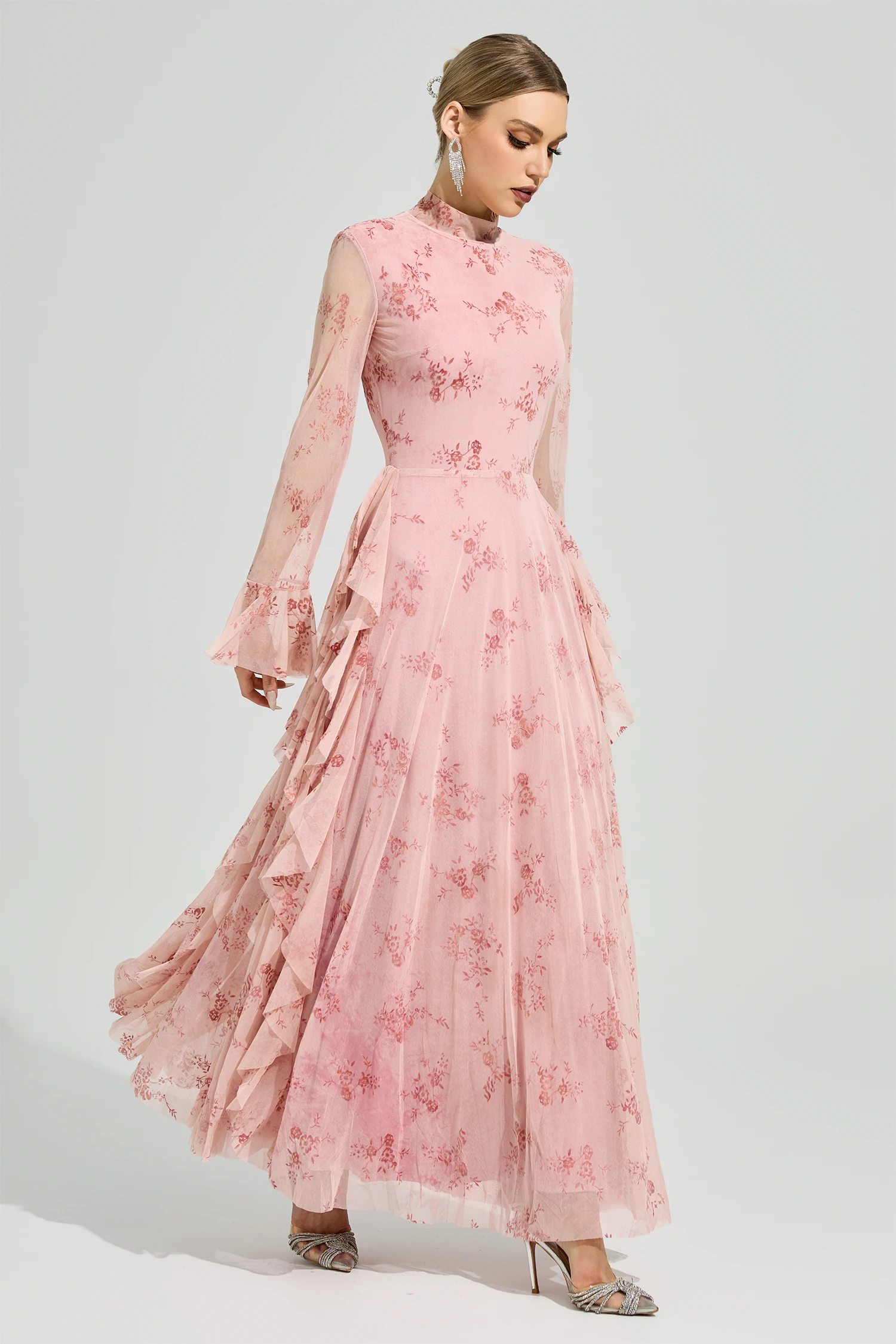 Copernicus Pink Prom Dress