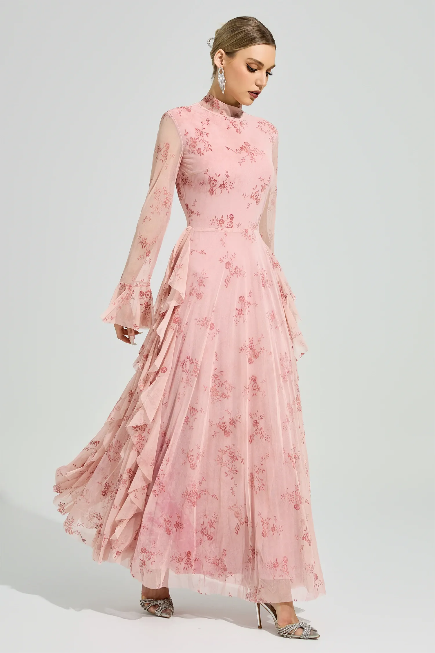 Copernicus Pink Prom Dress
