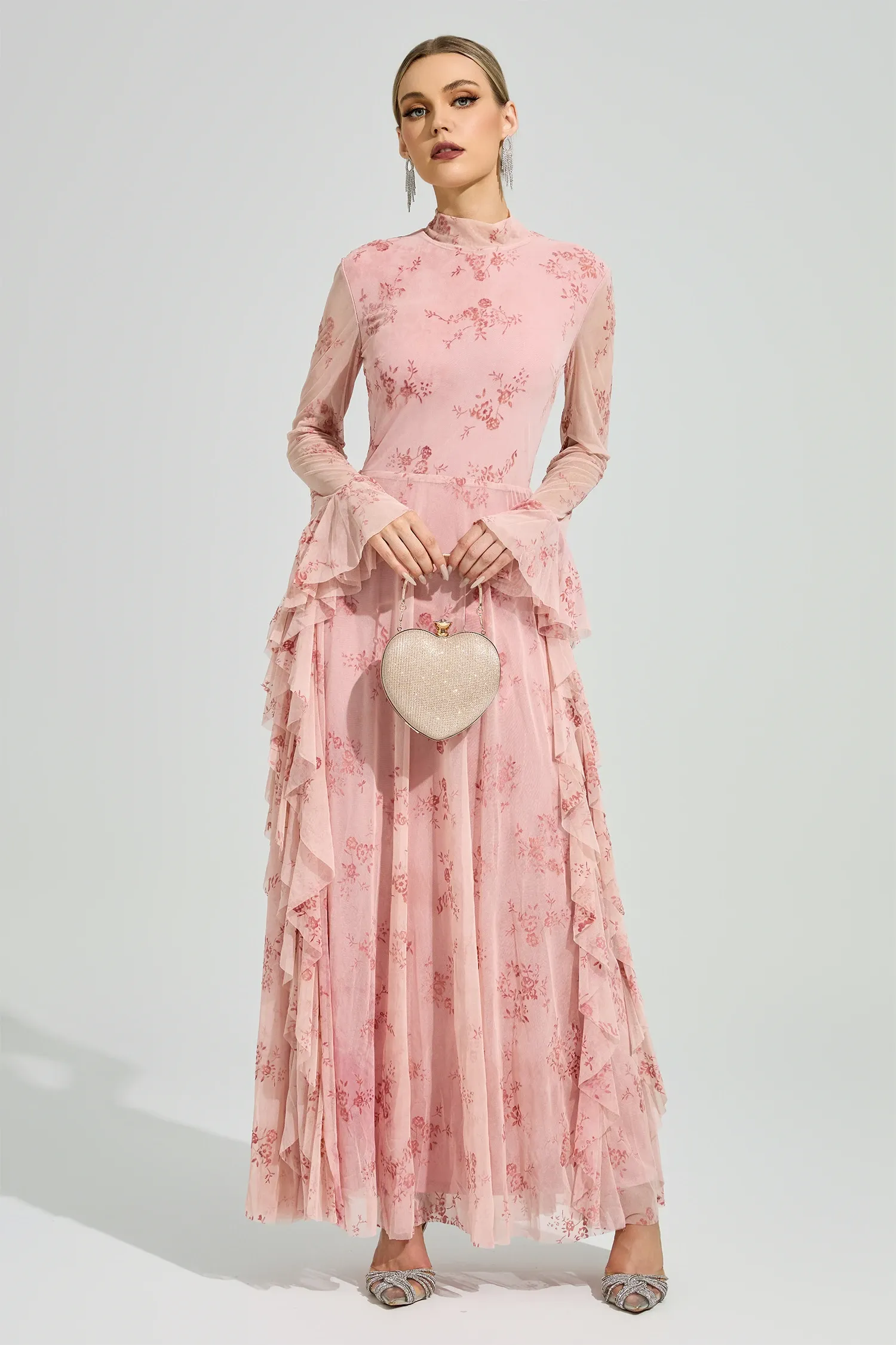 Copernicus Pink Prom Dress