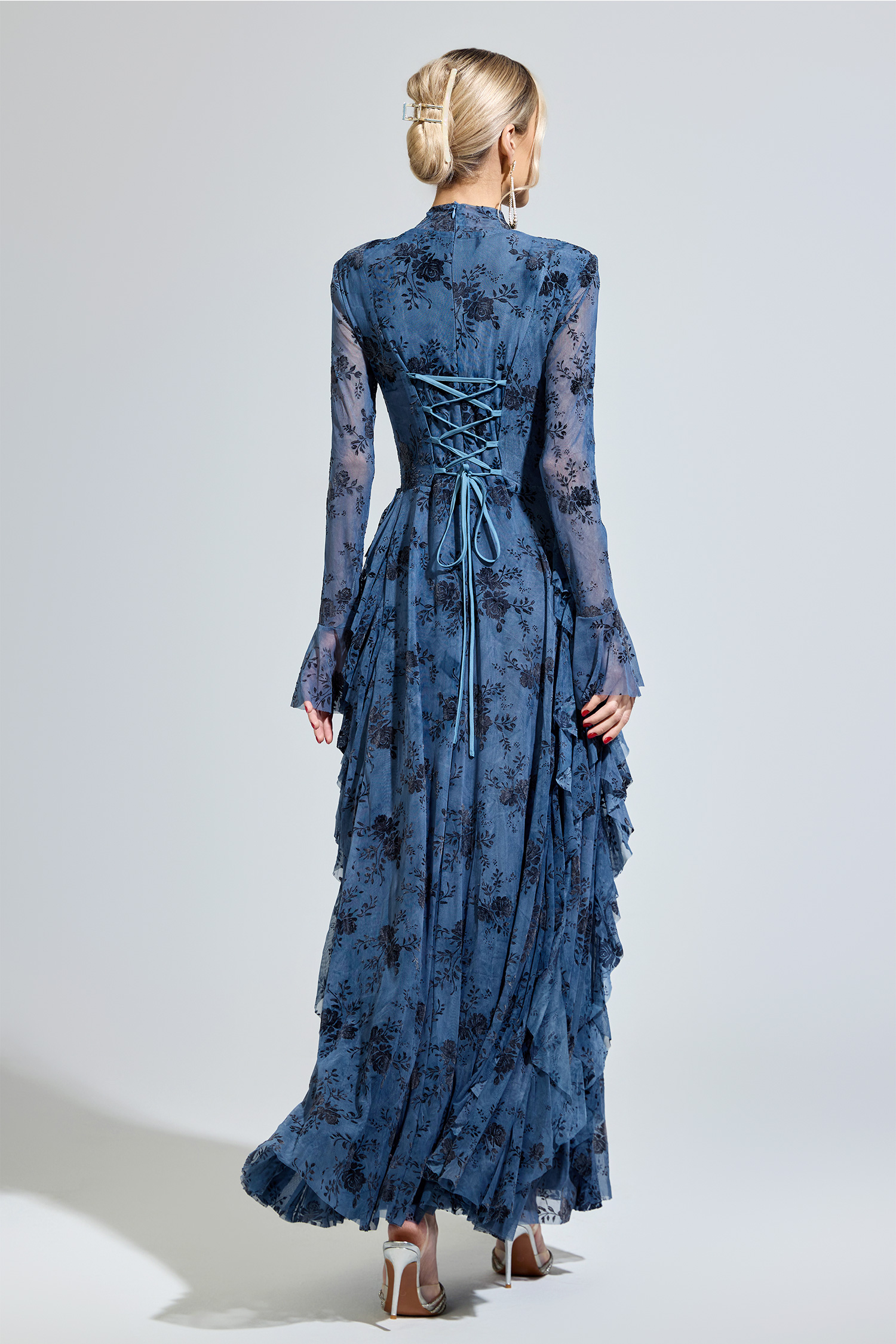 Copernicus Gray Prom Dress