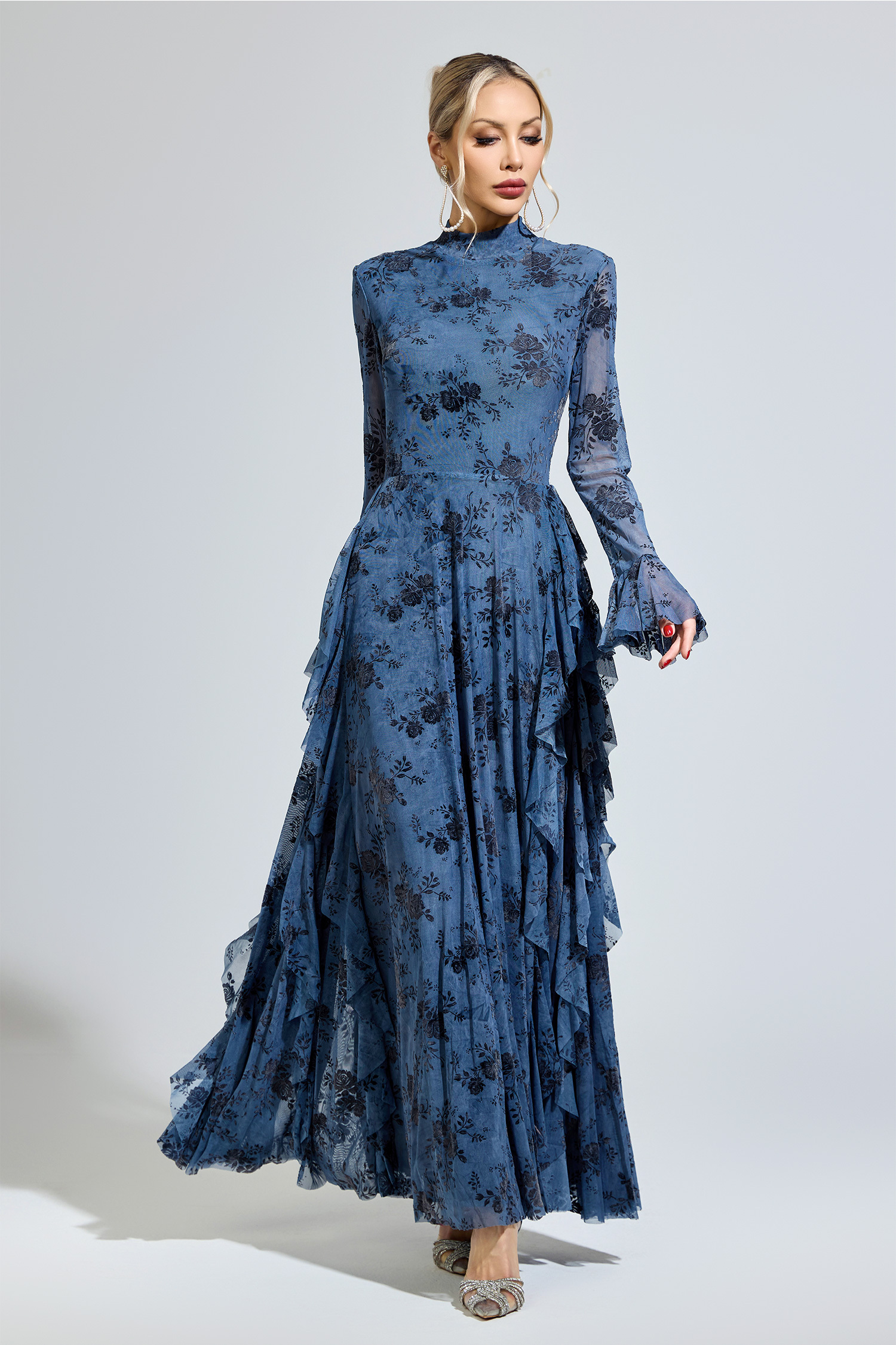 Copernicus Gray Prom Dress