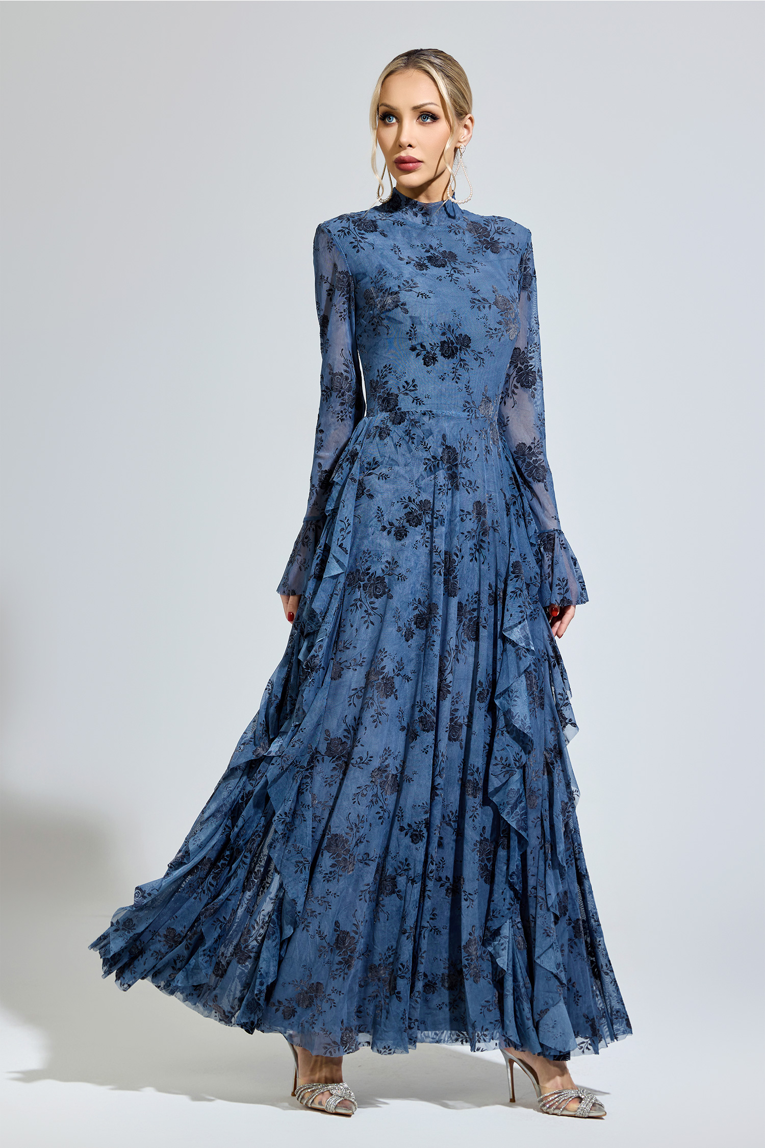 Copernicus Gray Prom Dress