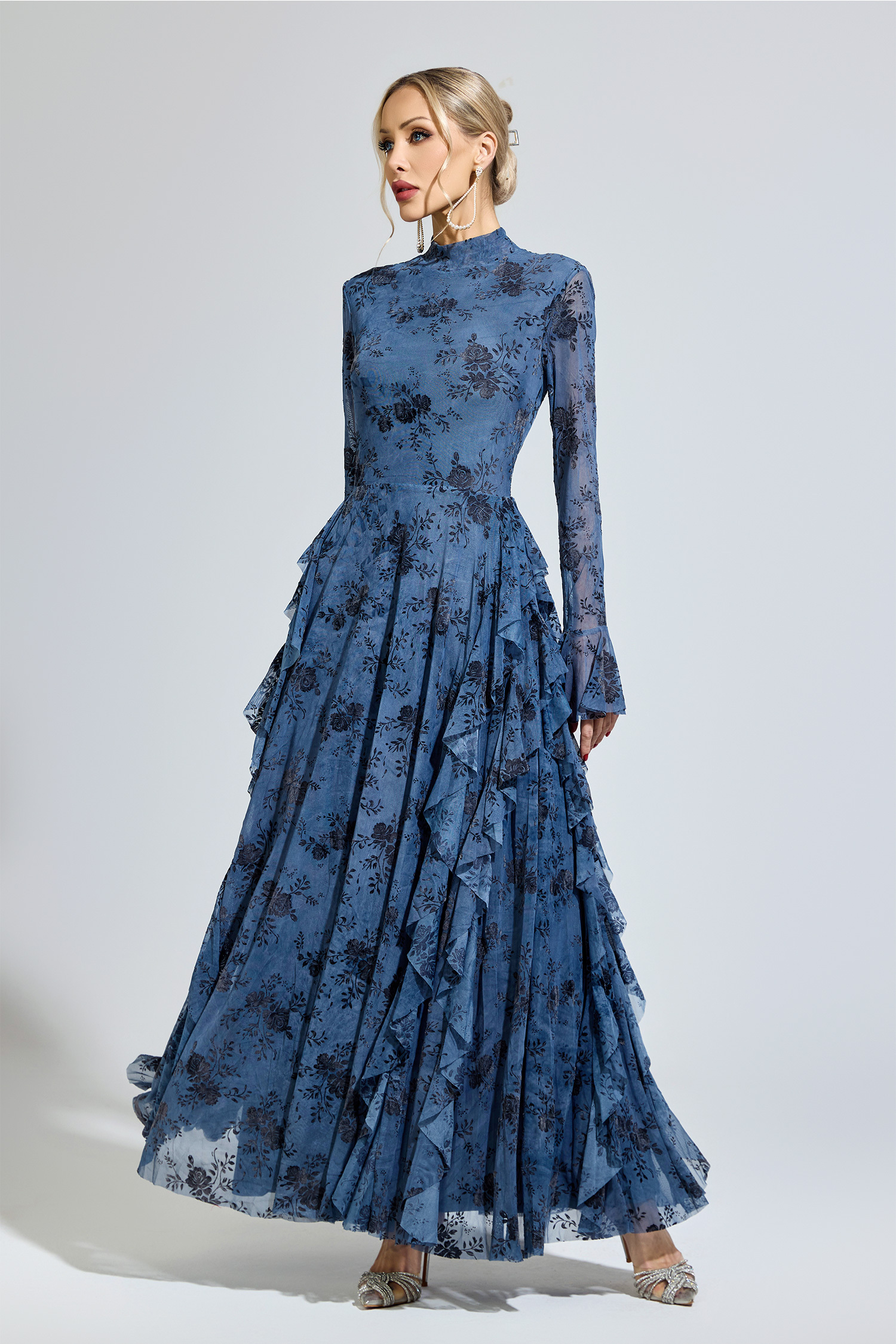 Copernicus Gray Prom Dress