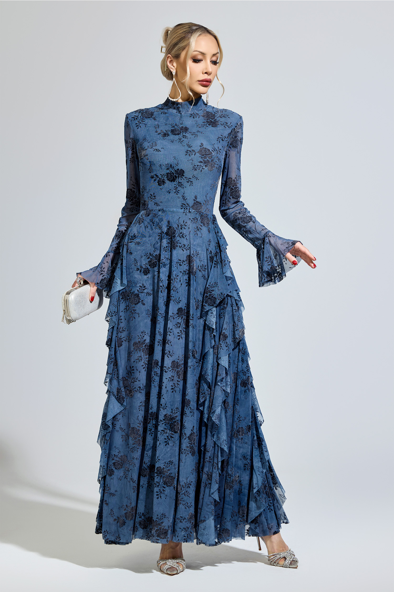 Copernicus Gray Prom Dress