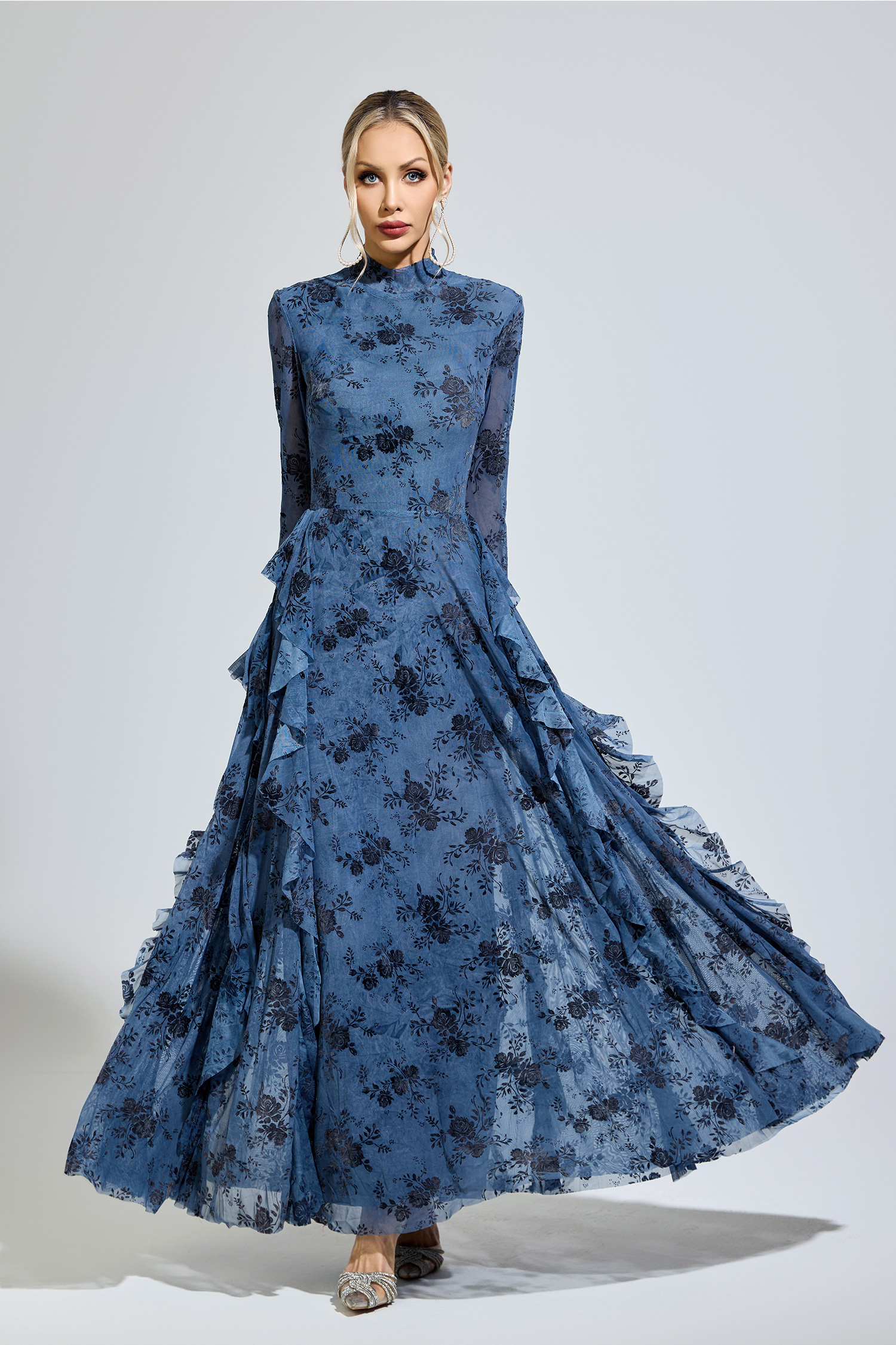 Copernicus Gray Prom Dress