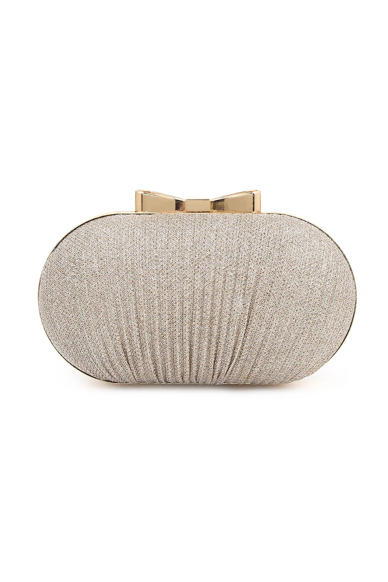 Prima Gold Clutch Bag