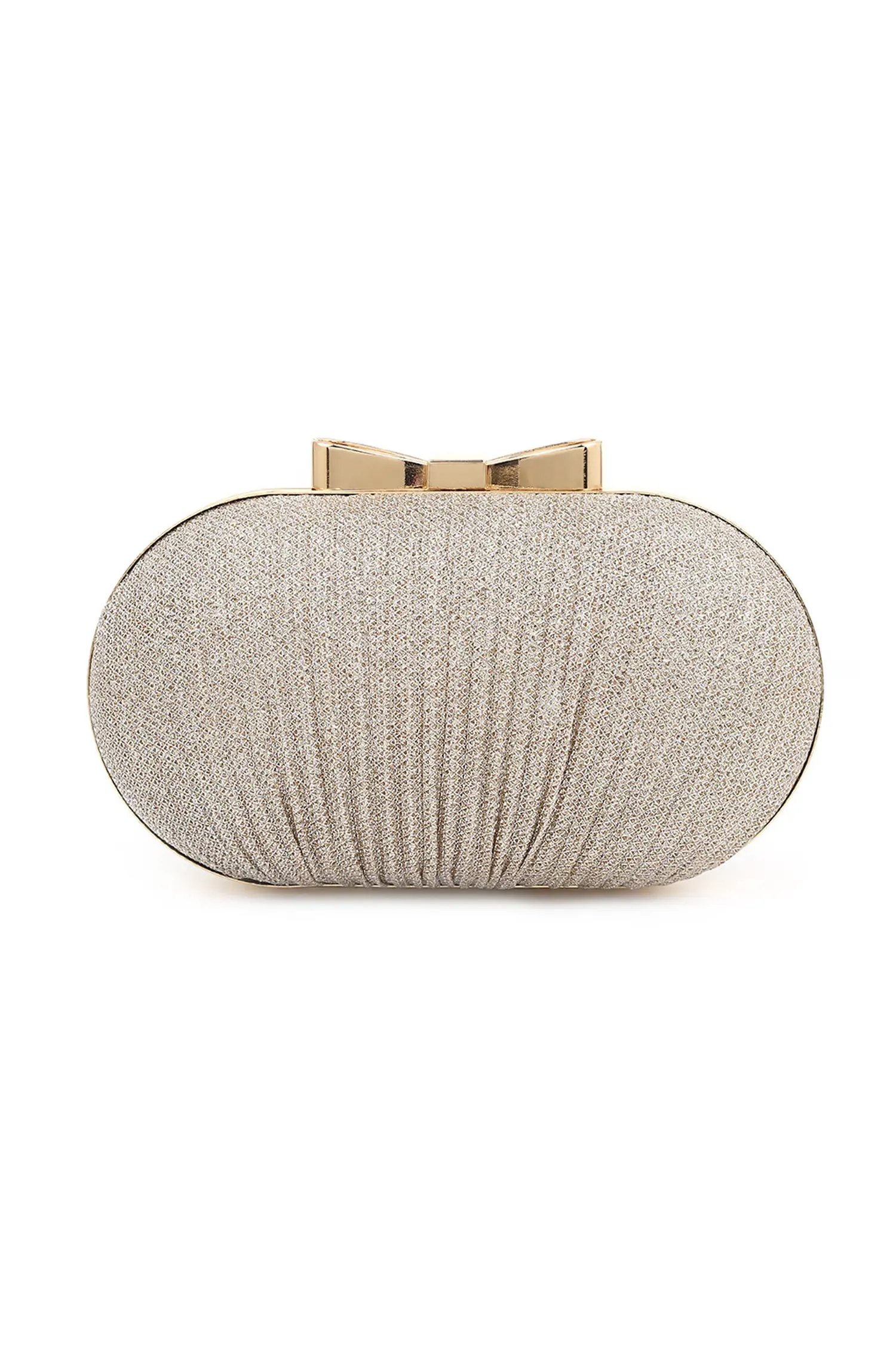 Prima Gold Clutch Bag