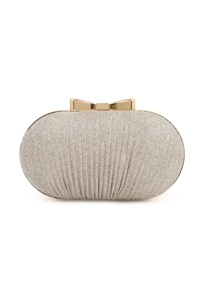 Prima Gold Clutch Bag