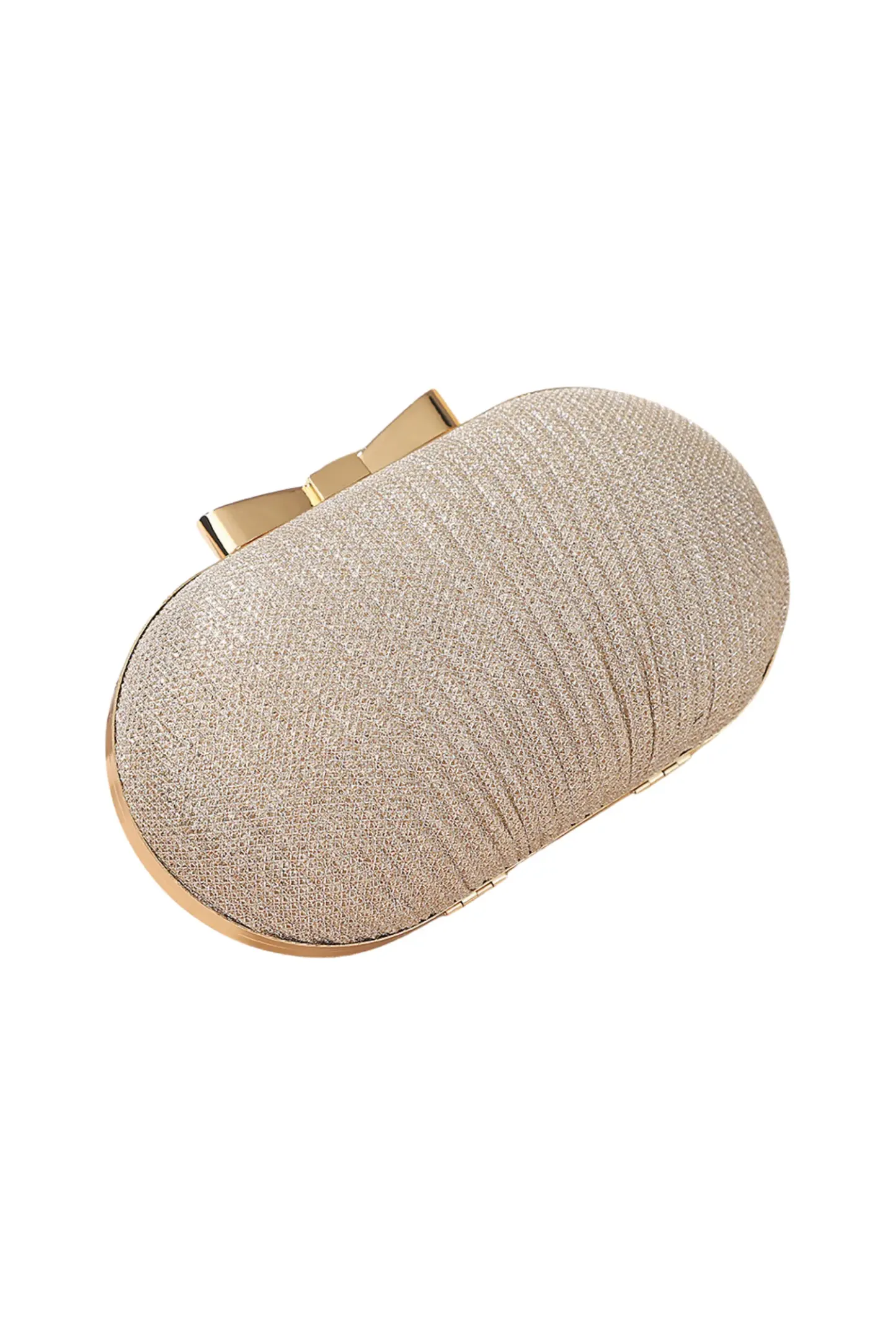Prima Gold Clutch Bag