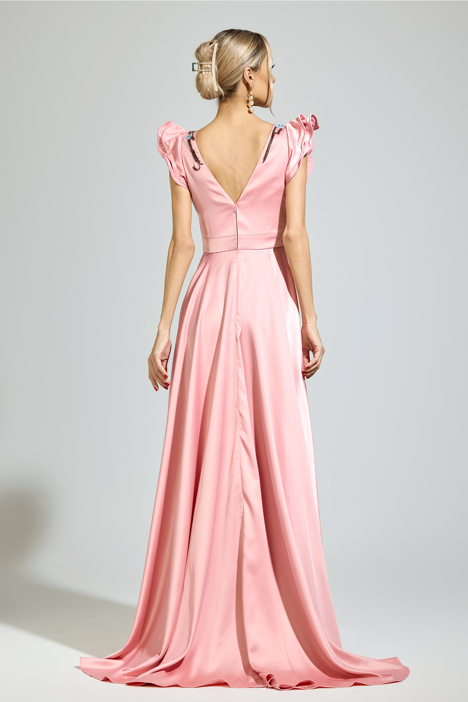 Conrad Pink Diamond Formal Dress