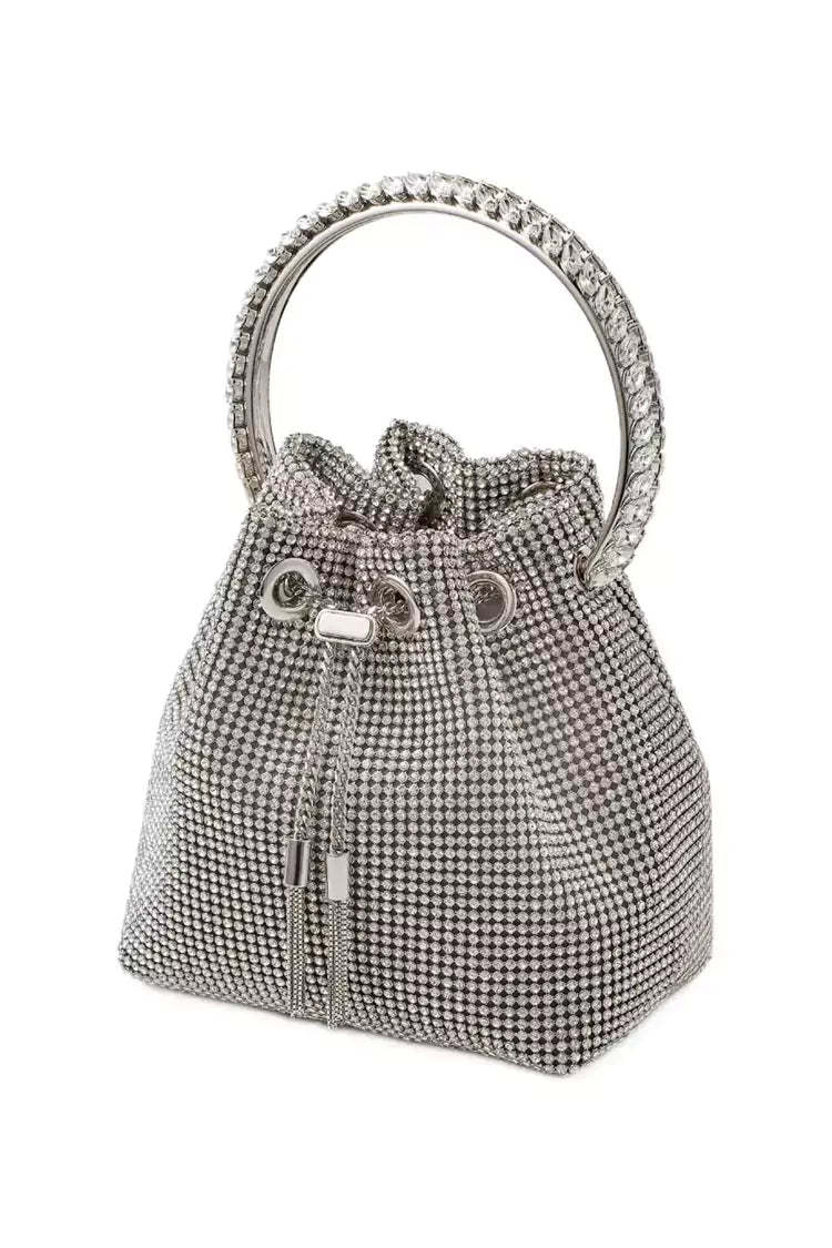Horace Silver Crystal Embellished Bucket Bag