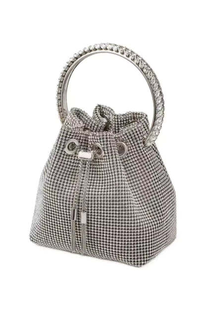 Horace Silver Crystal Embellished Bucket Bag
