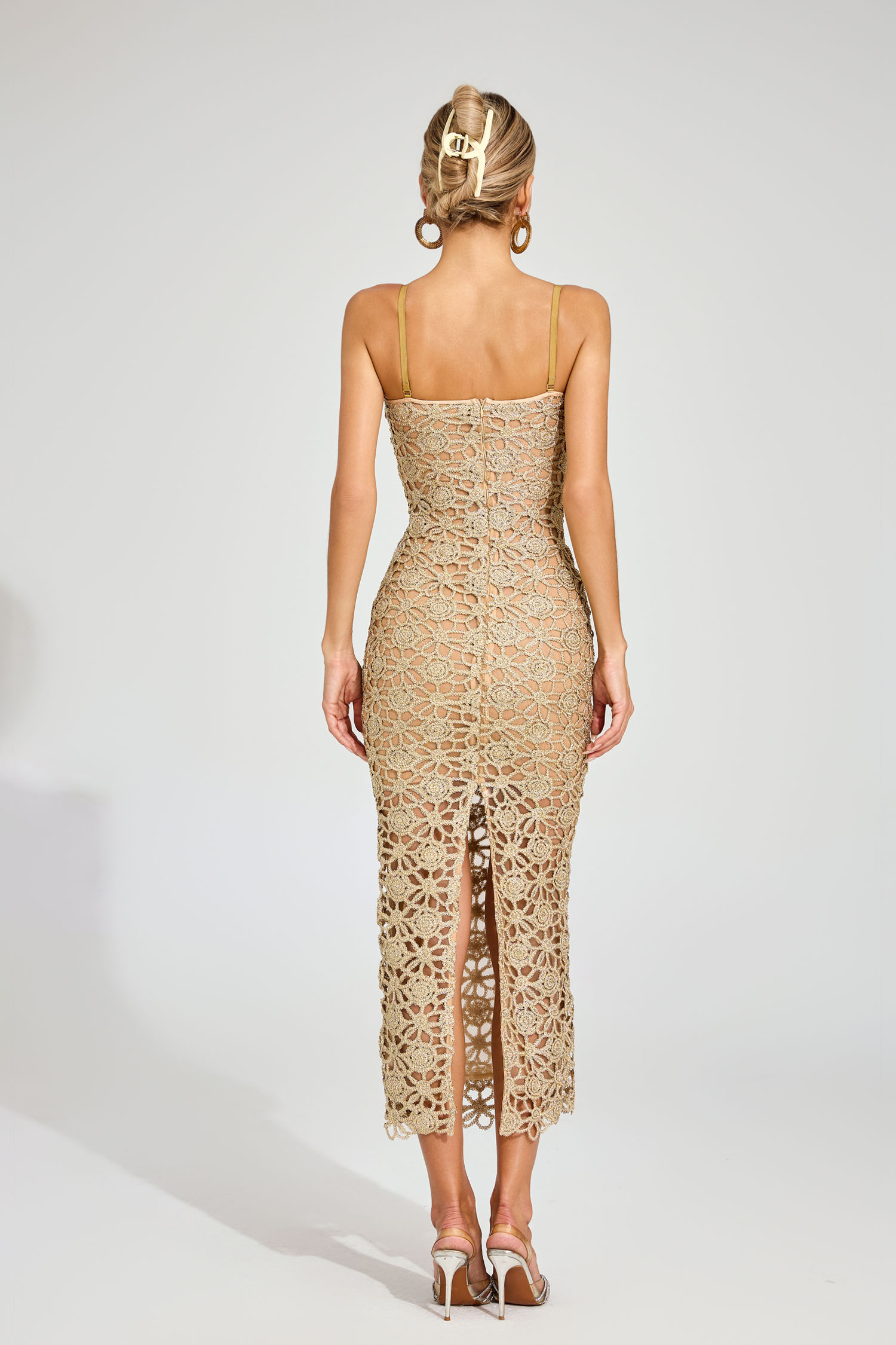Woolley Champagne Slip Dress