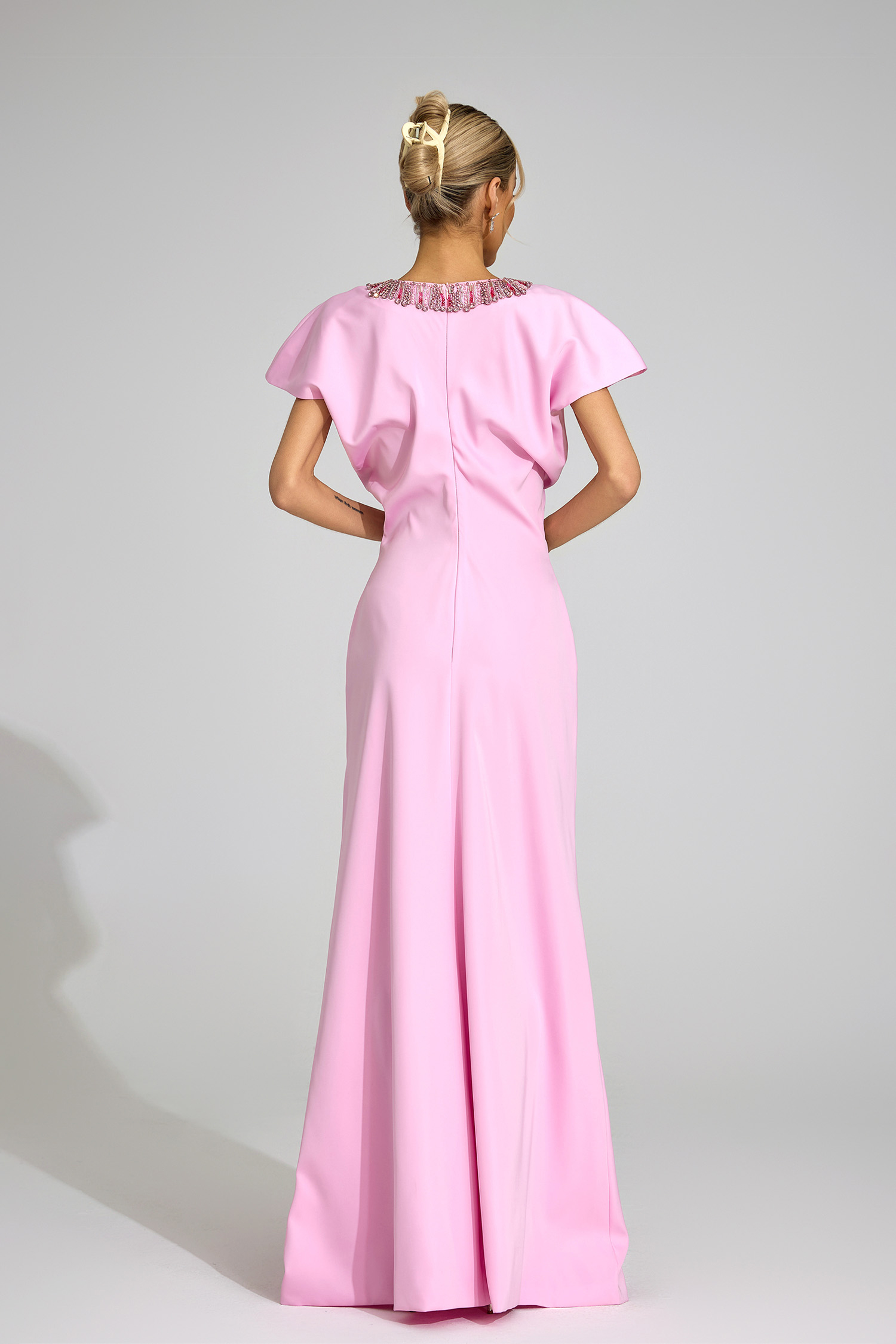Flume Pink Diamond Maxi Dress