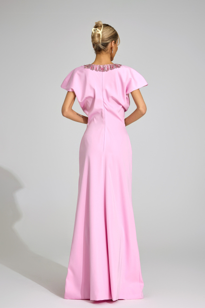 Flume Pink Diamond Maxi Dress