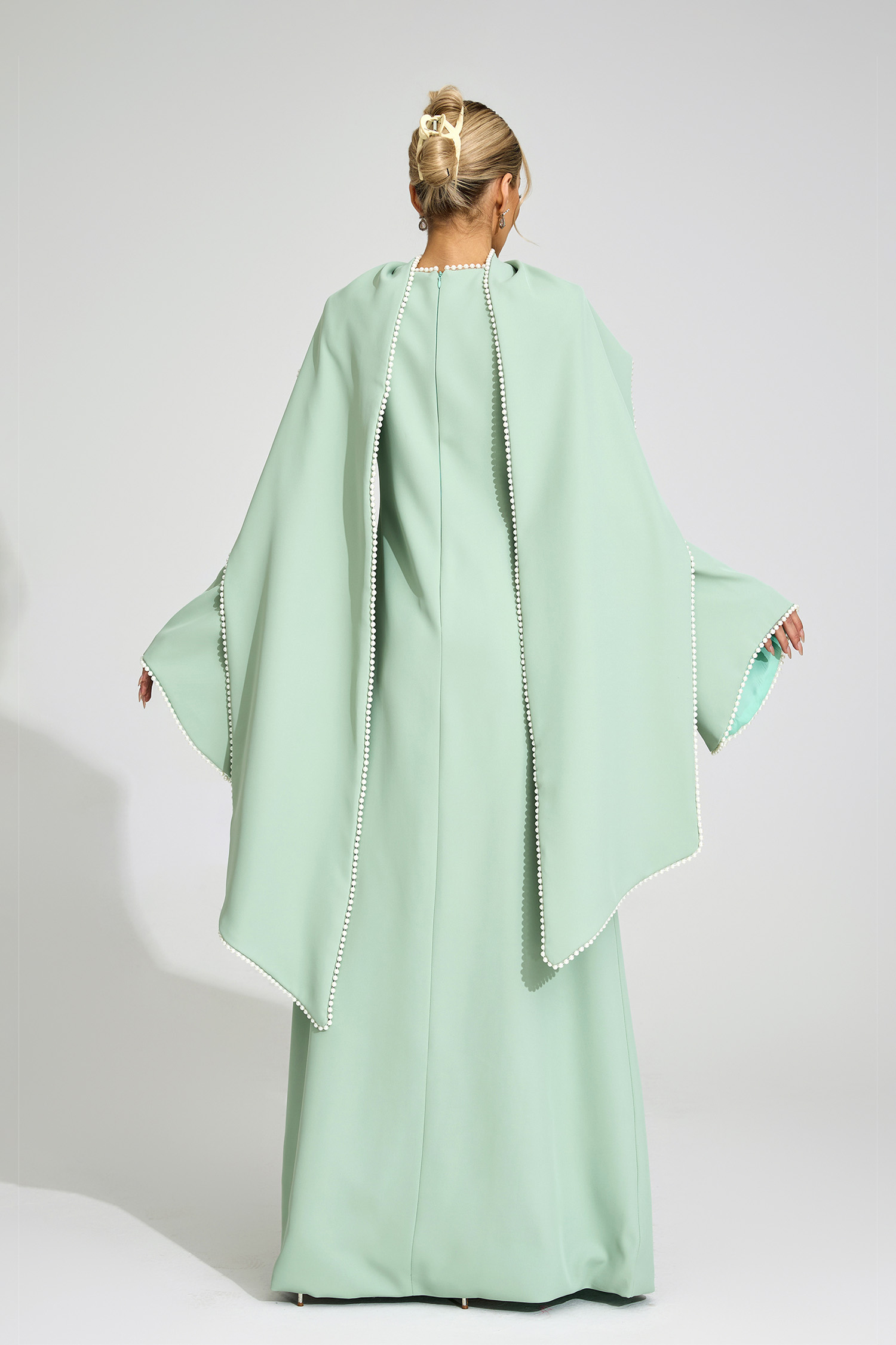 Nora Green Scarf Maxi Dress