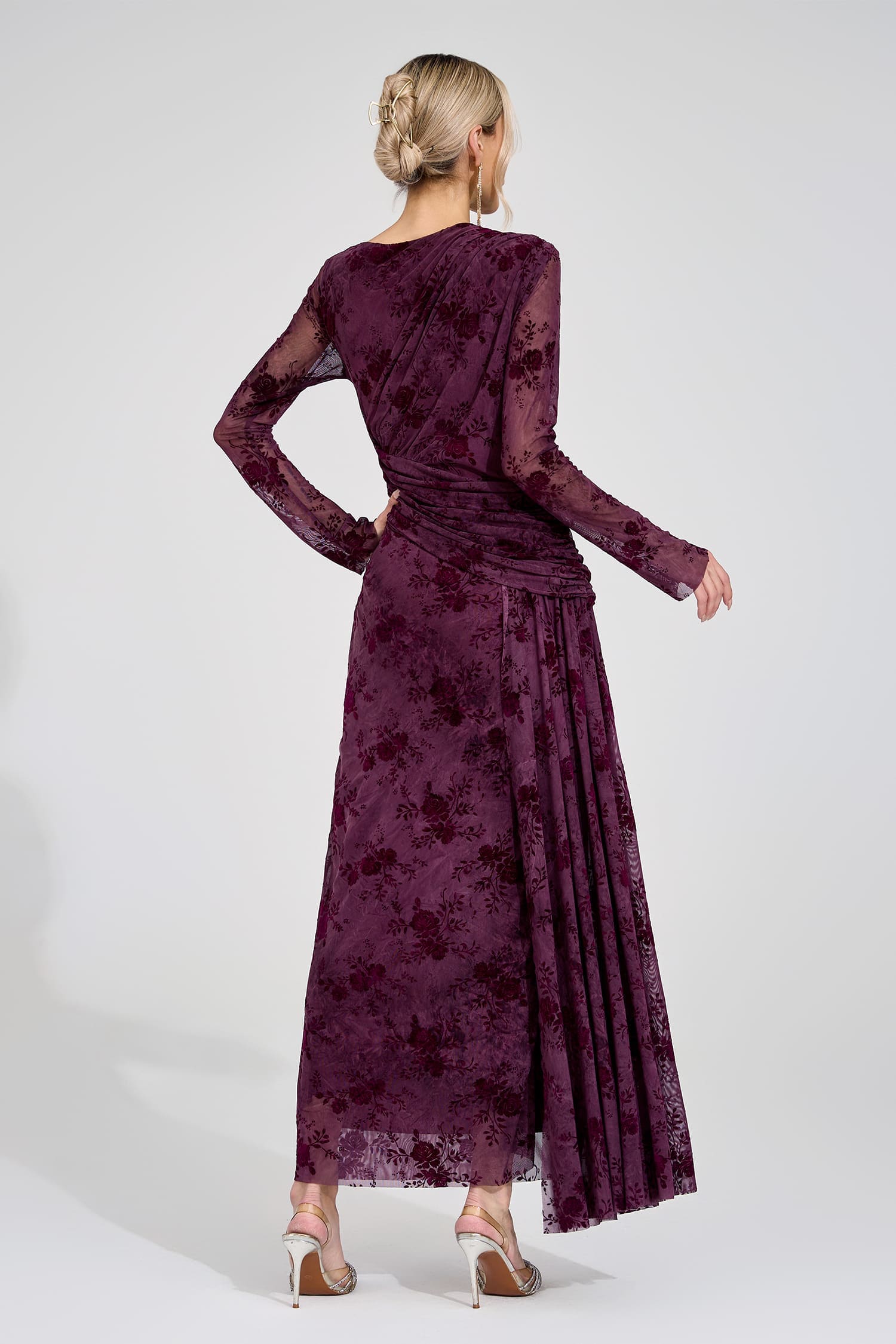 Virgil Sienna Printed Maxi Dress