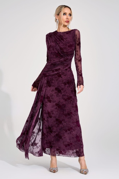 Virgil Sienna Printed Maxi Dress