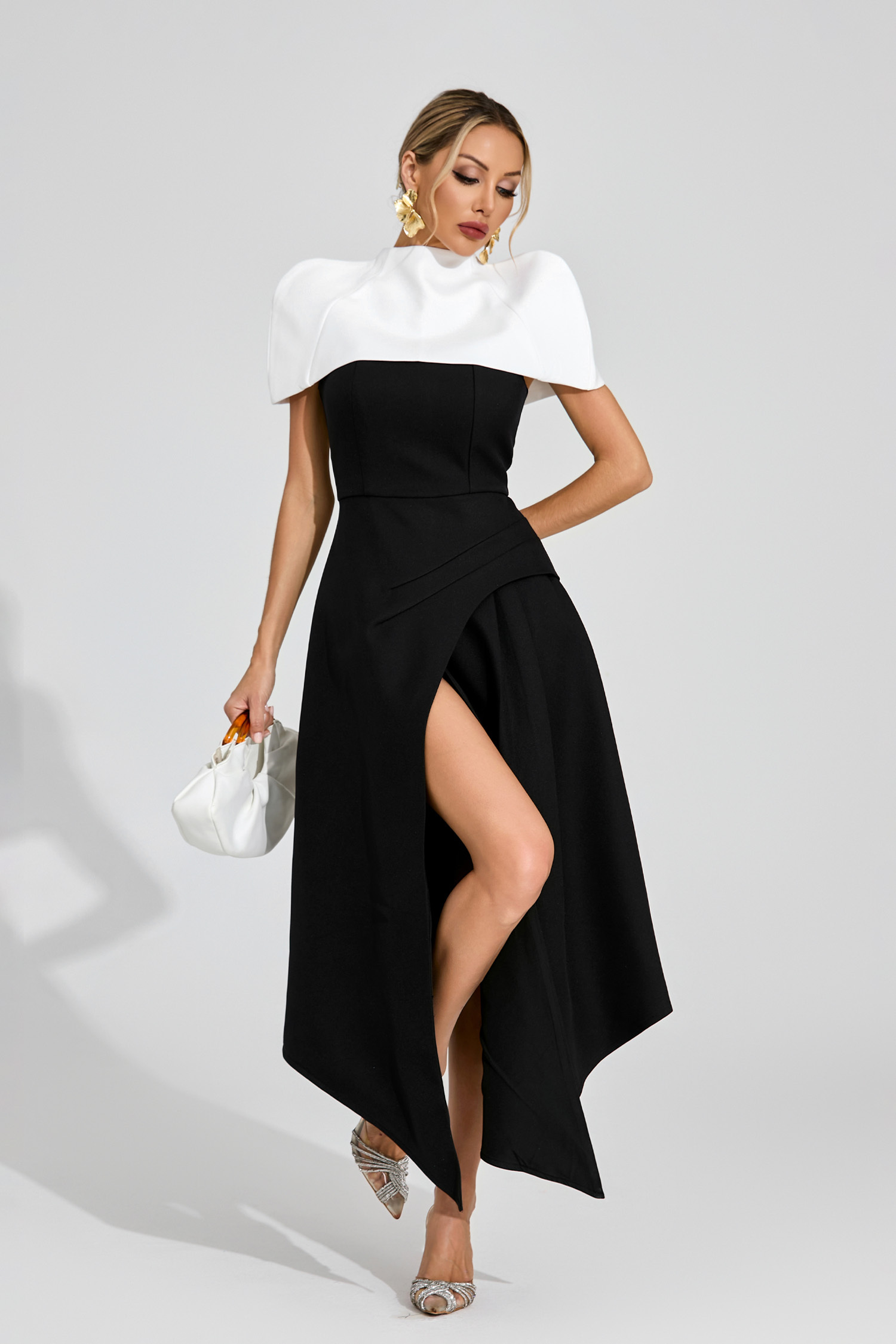 Dempsey Black Slip Dress