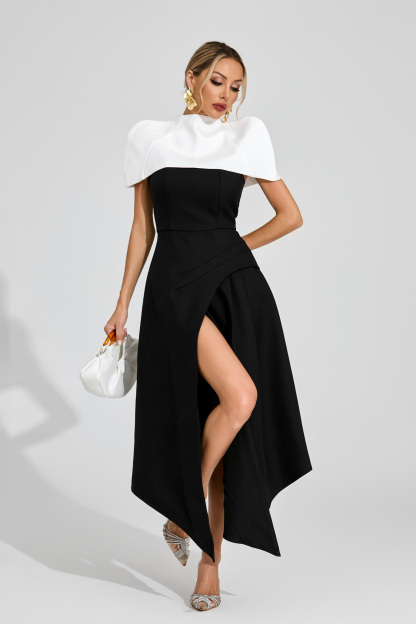 Dempsey Black Slip Dress