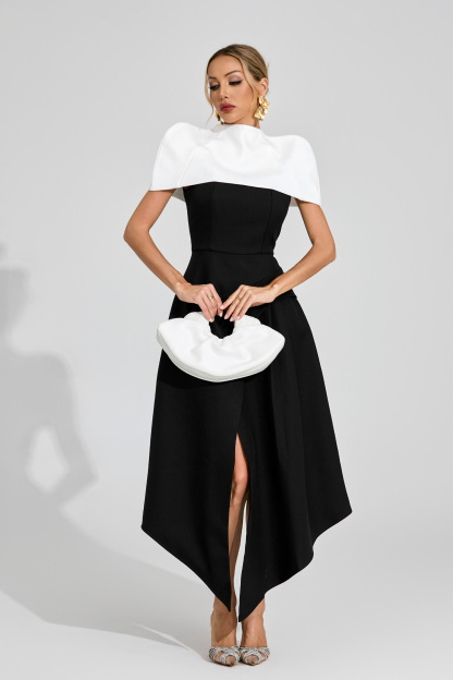 Dempsey Black Slip Dress