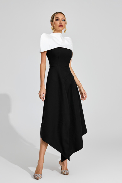 Dempsey Black Slip Dress