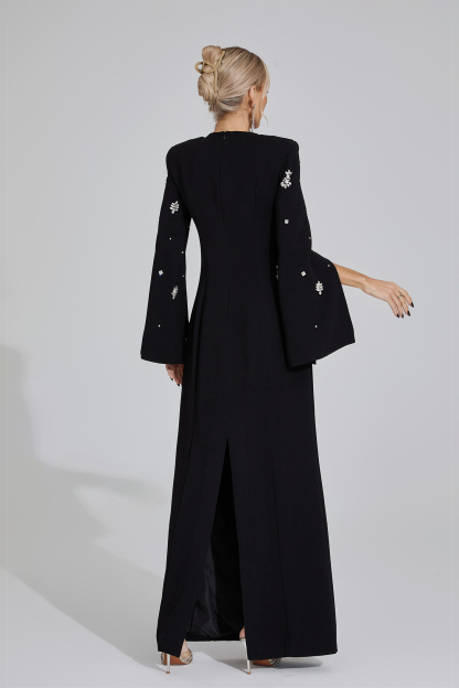 Marsh Black Diamond Maxi Dress