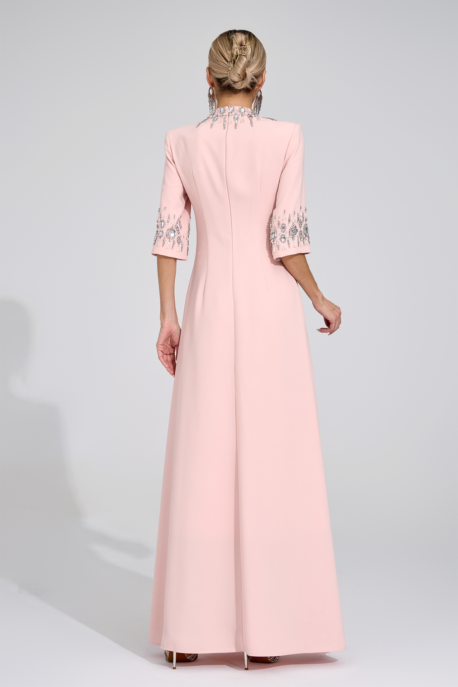 Victoria Pink Diamond Maxi Dress