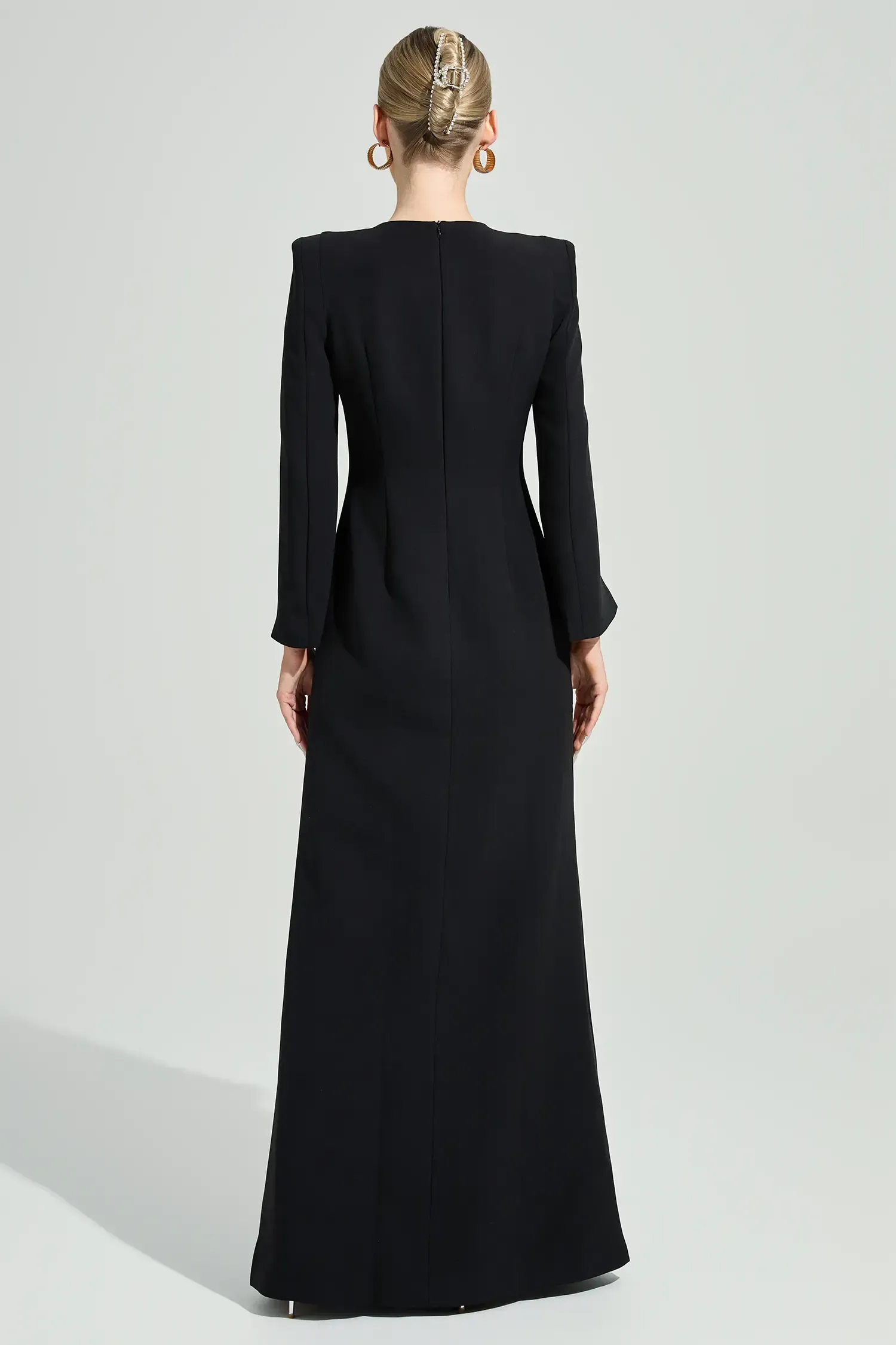 Kjerstin Black Diamond Maxi Dress