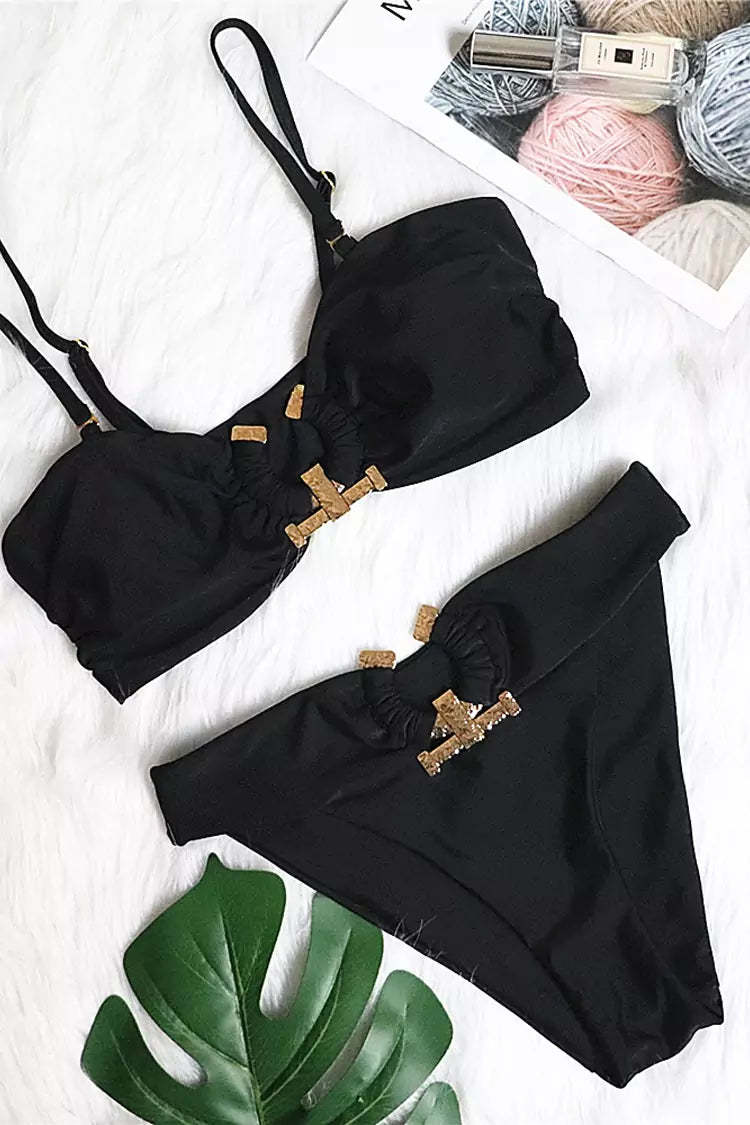 Babbitt Black Metal Bikini