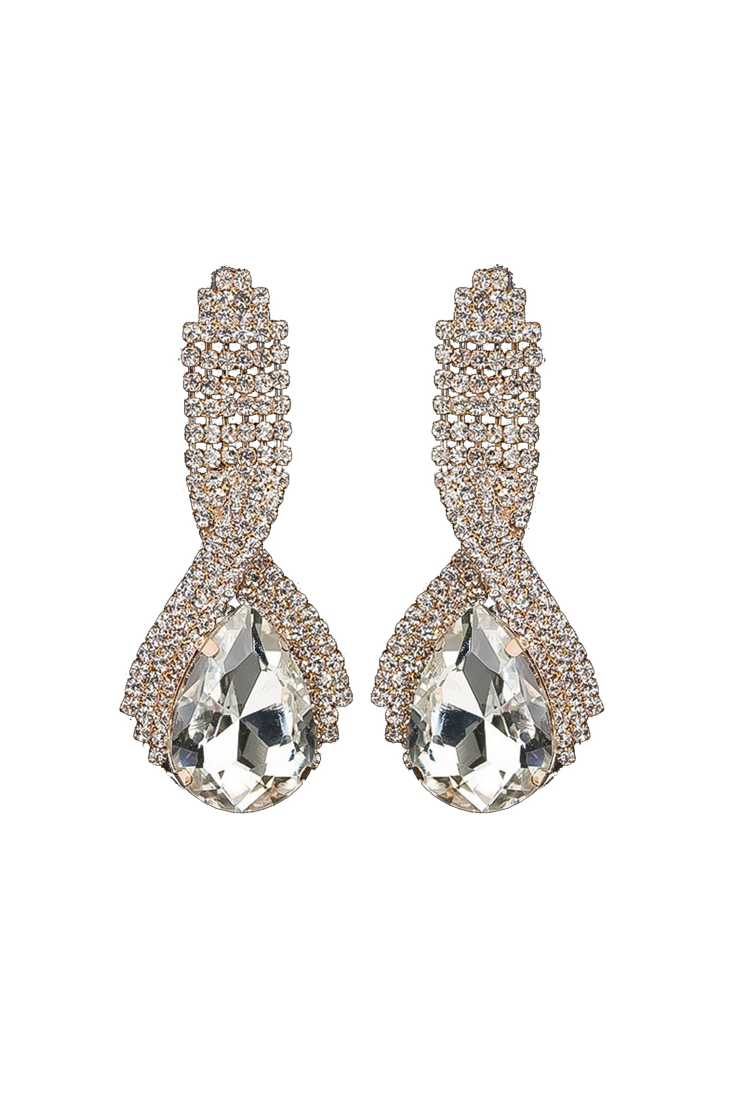 Fitch White Diamond Earrings