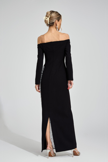Fate Black Diamond Maxi Dress