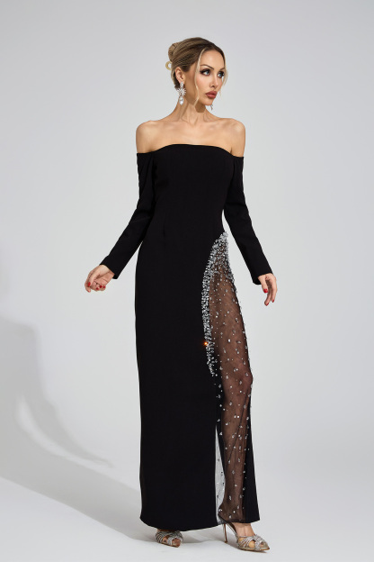 Fate Black Diamond Maxi Dress