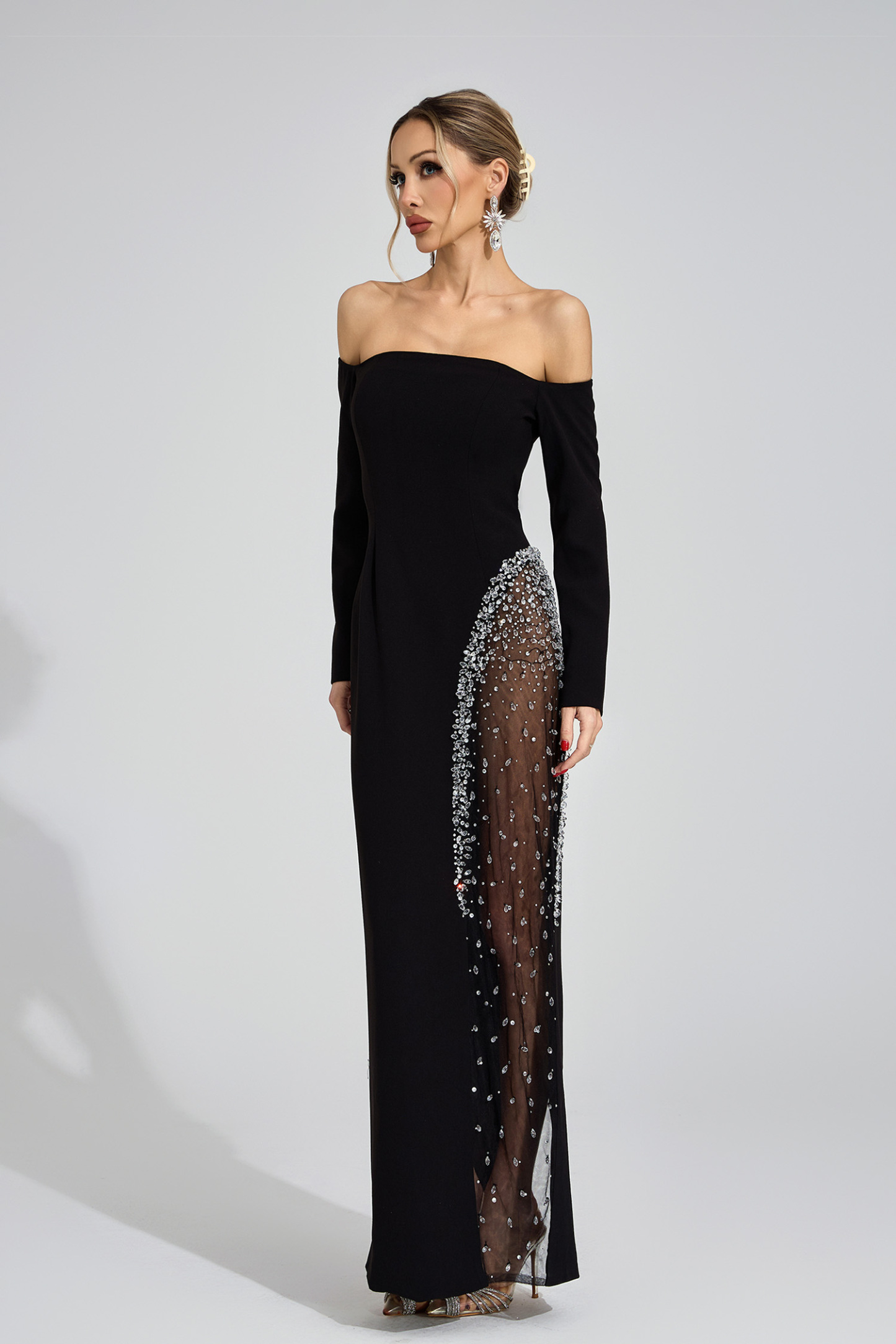 Fate Black Diamond Maxi Dress