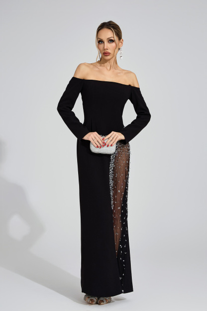 Fate Black Diamond Maxi Dress