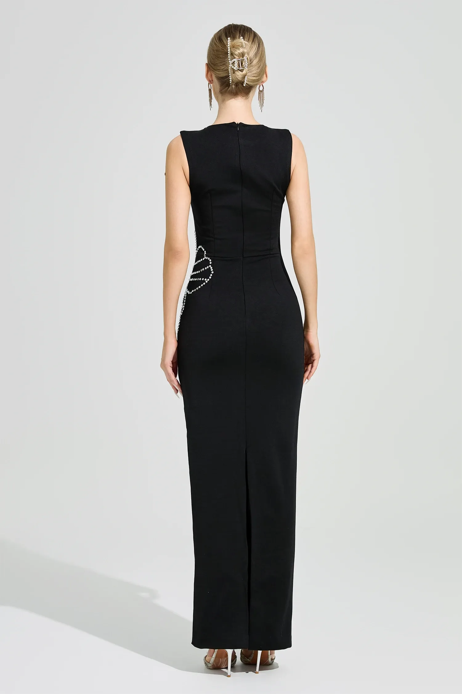Kusama Black Diamond Bodycon Dress