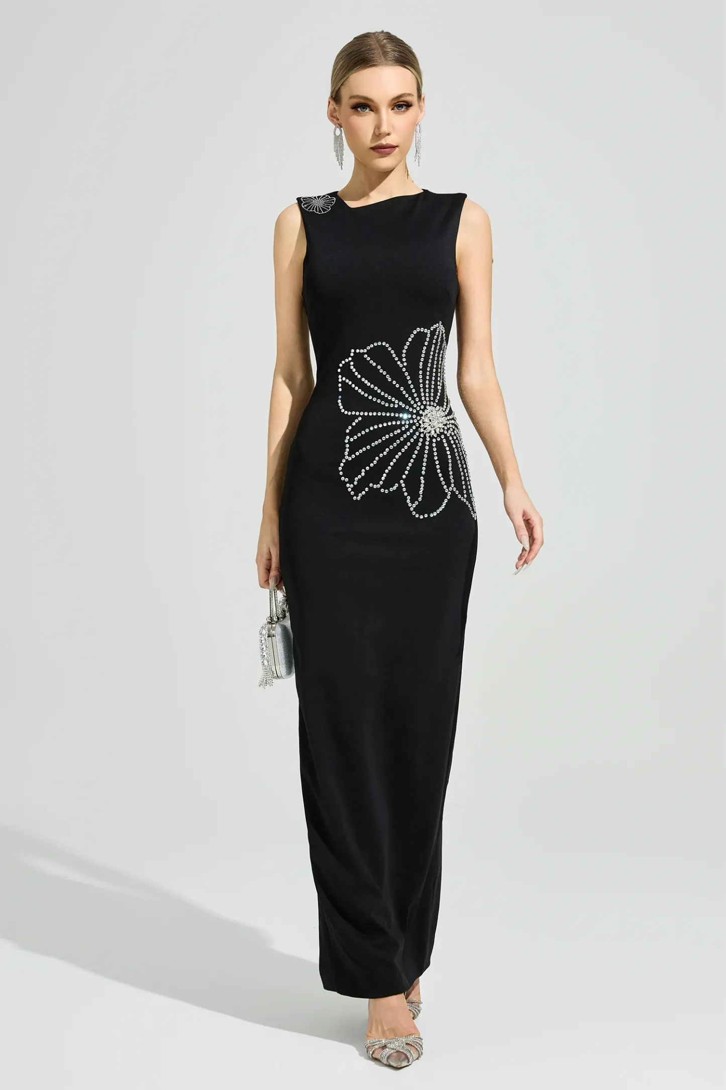 Kusama Black Diamond Bodycon Dress