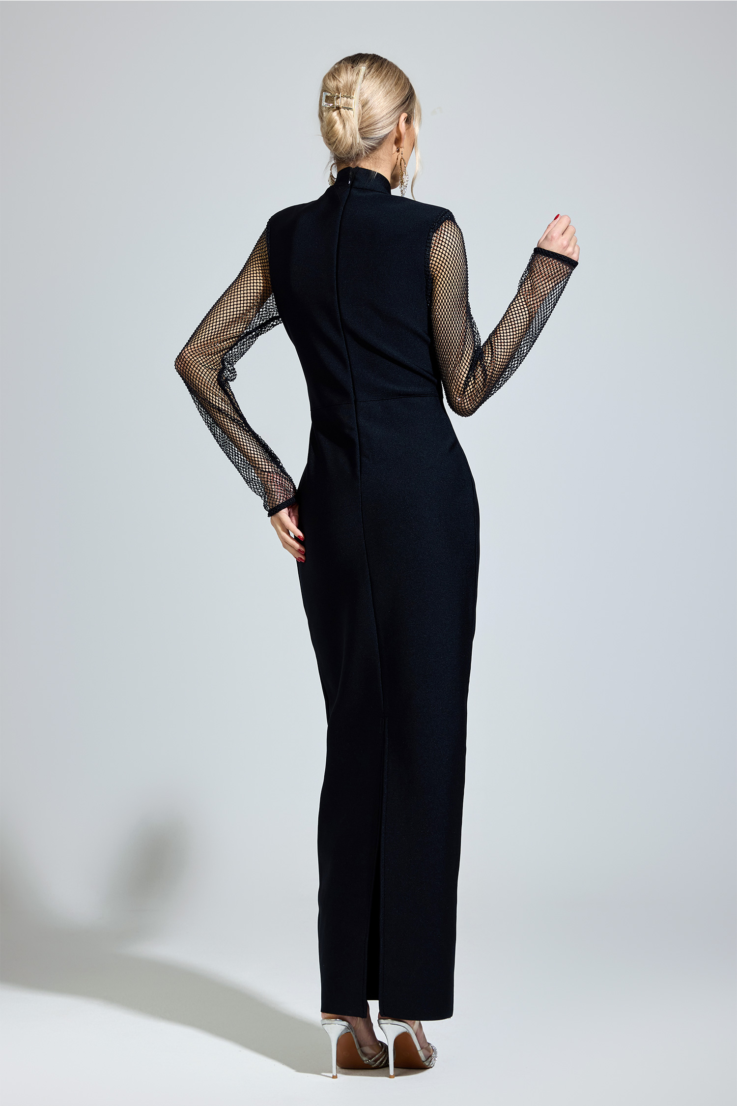 Pamuk Black Diamond Bandage Dress