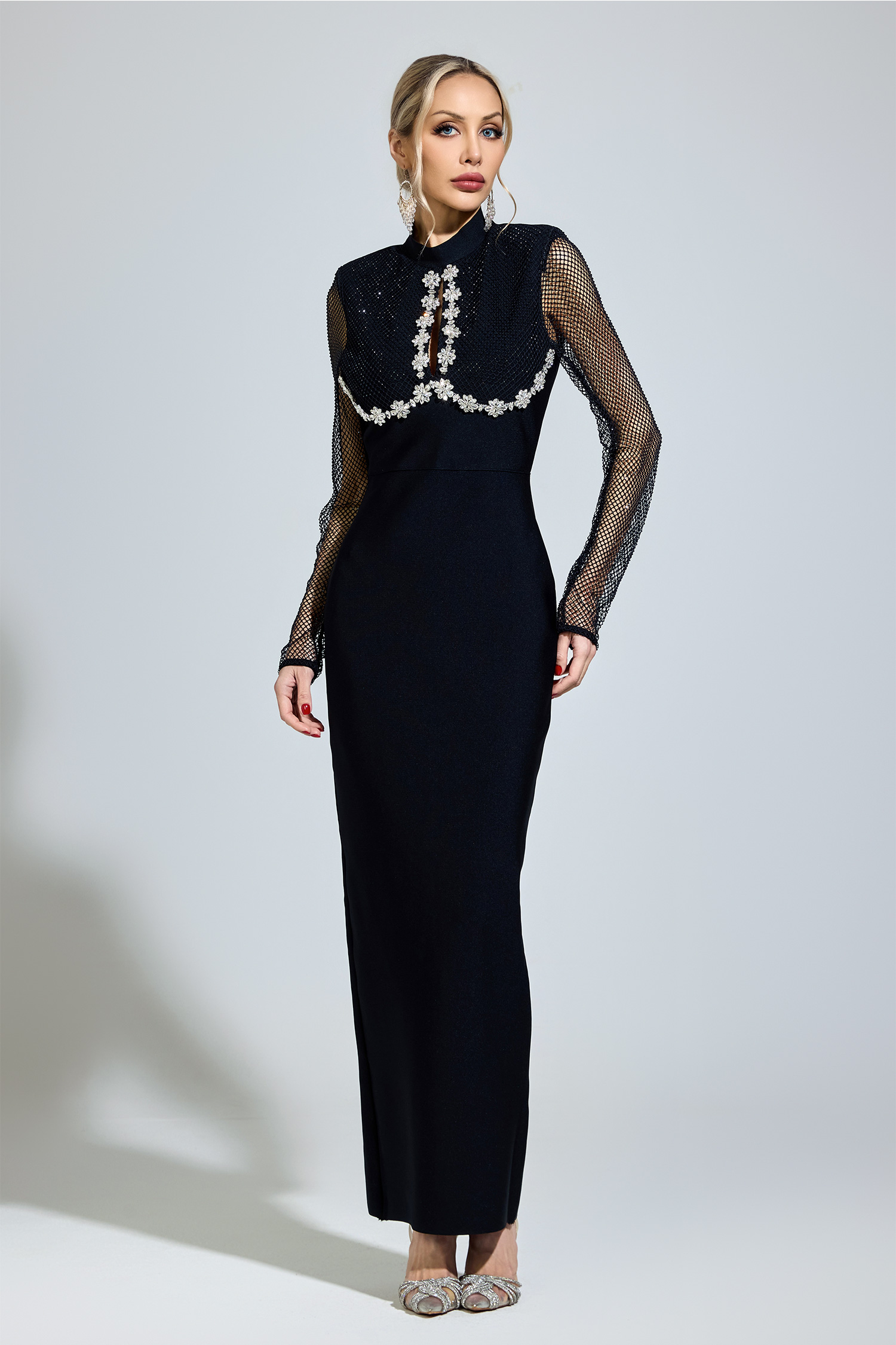 Pamuk Black Diamond Bandage Dress